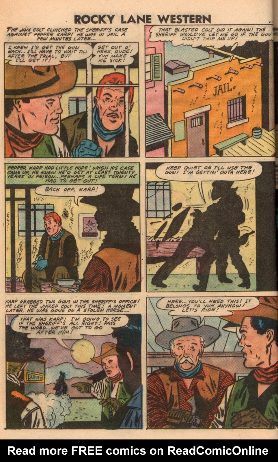 Rocky Lane Western (1954) issue 79 - Page 14