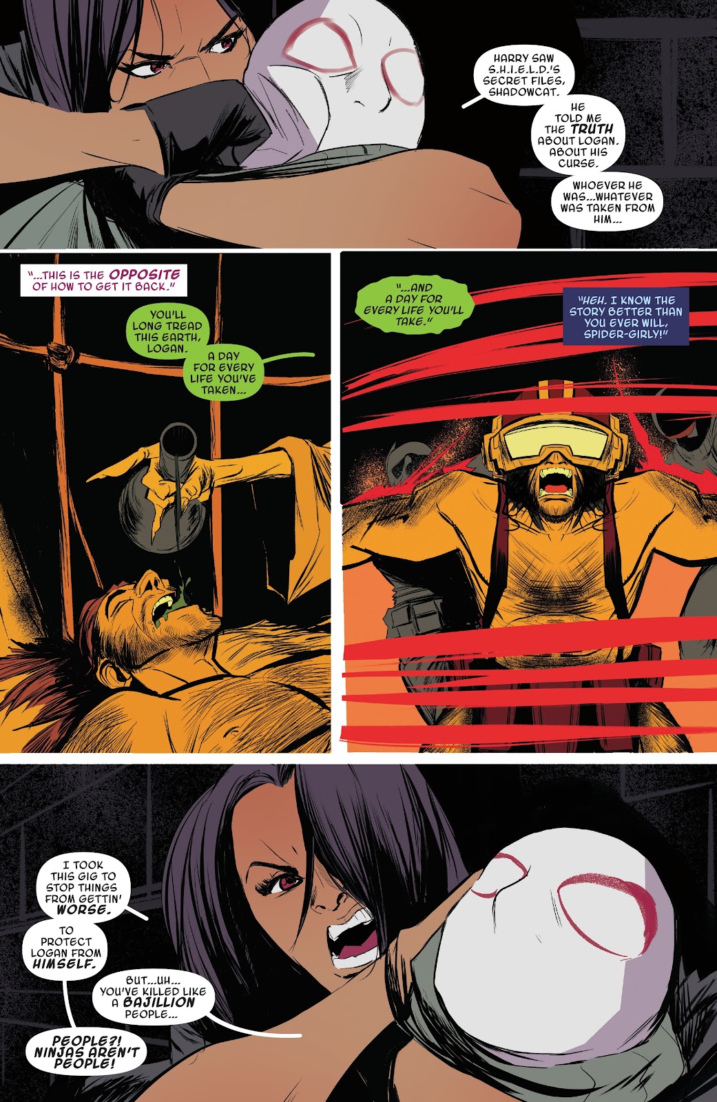 Spider-Gwen: Ghost-Spider Modern Era Epic Collection: Edge of Spider-Verse issue Weapon of Choice (Part 2) - Page 129