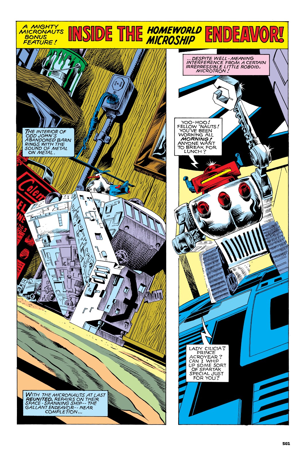 Micronauts: The Original Marvel Years Omnibus issue TPB (Part 3) - Page 14