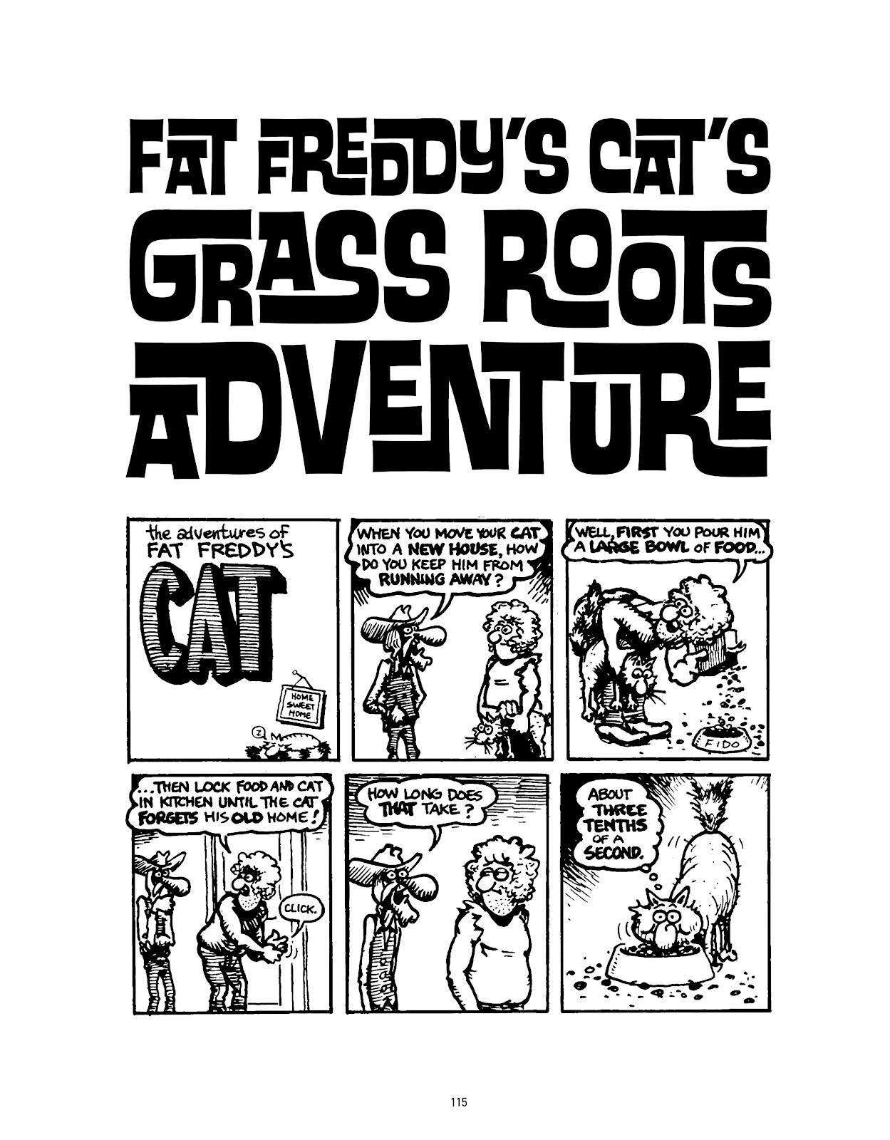The Fabulous Furry Freak Brothers: In the 21st Century and Other Follies issue Grass Roots and Other Follies - Page 122