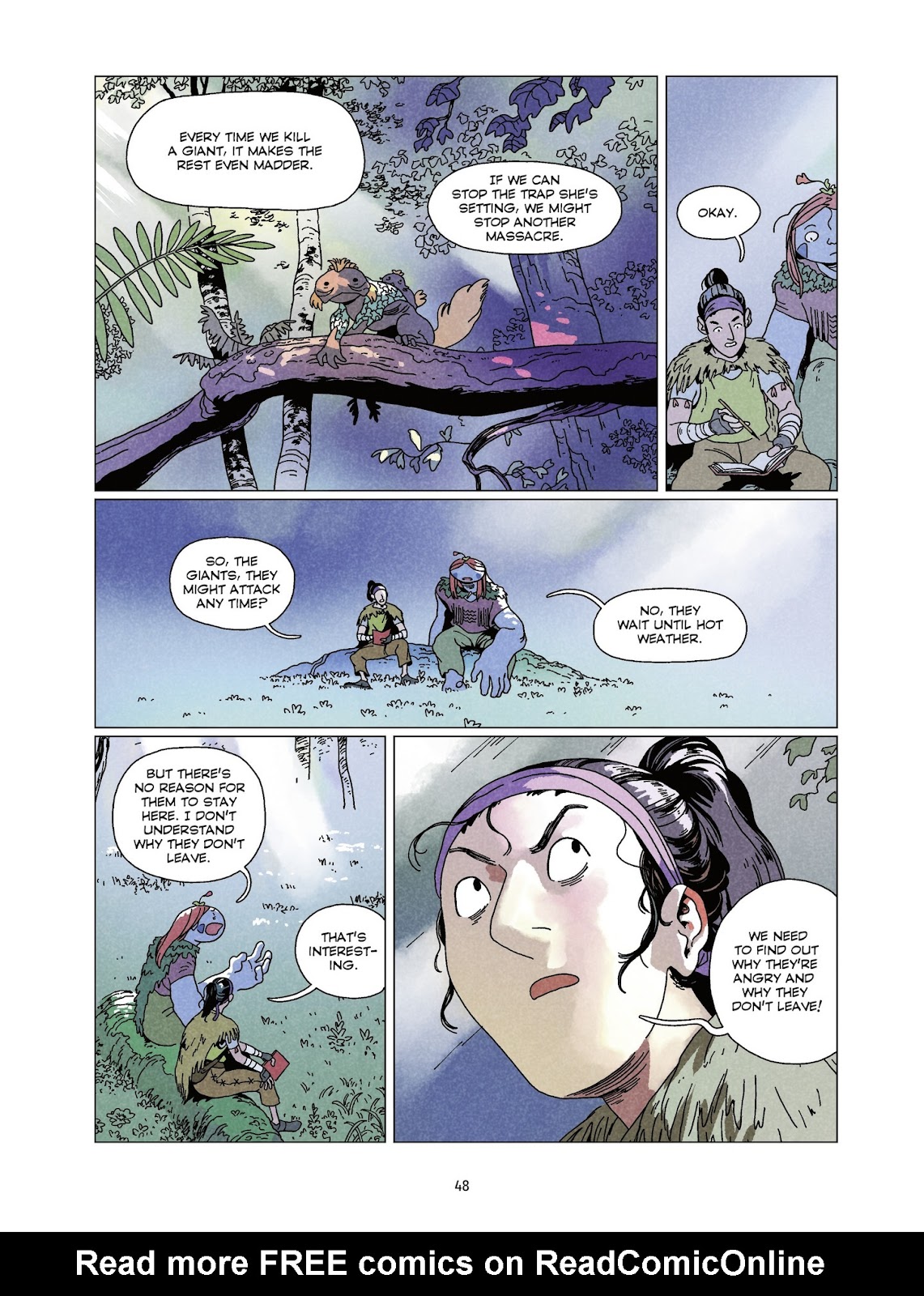 Hana and Taru: The Forest Giants issue TPB (Part 1) - Page 47