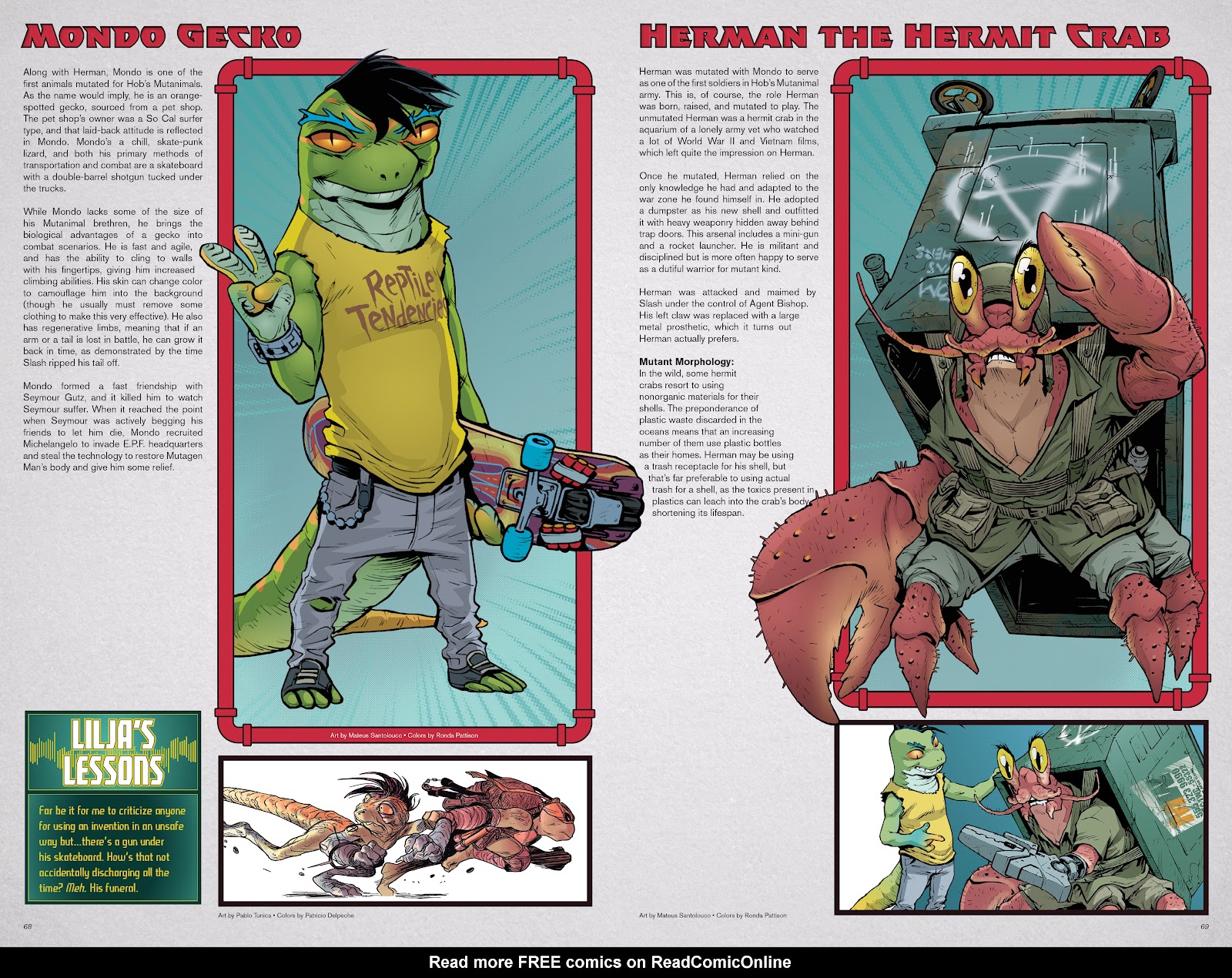 Teenage Mutant Ninja Turtles: Sourcebook issue 1 - Page 61