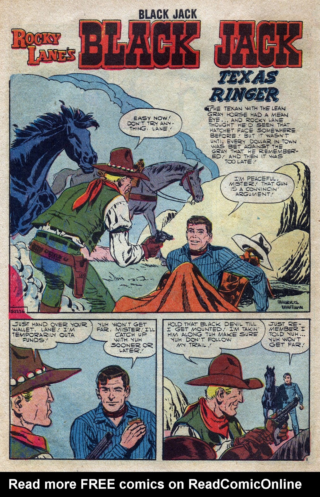 Rocky Lane Western (1954) issue 84 - Page 10
