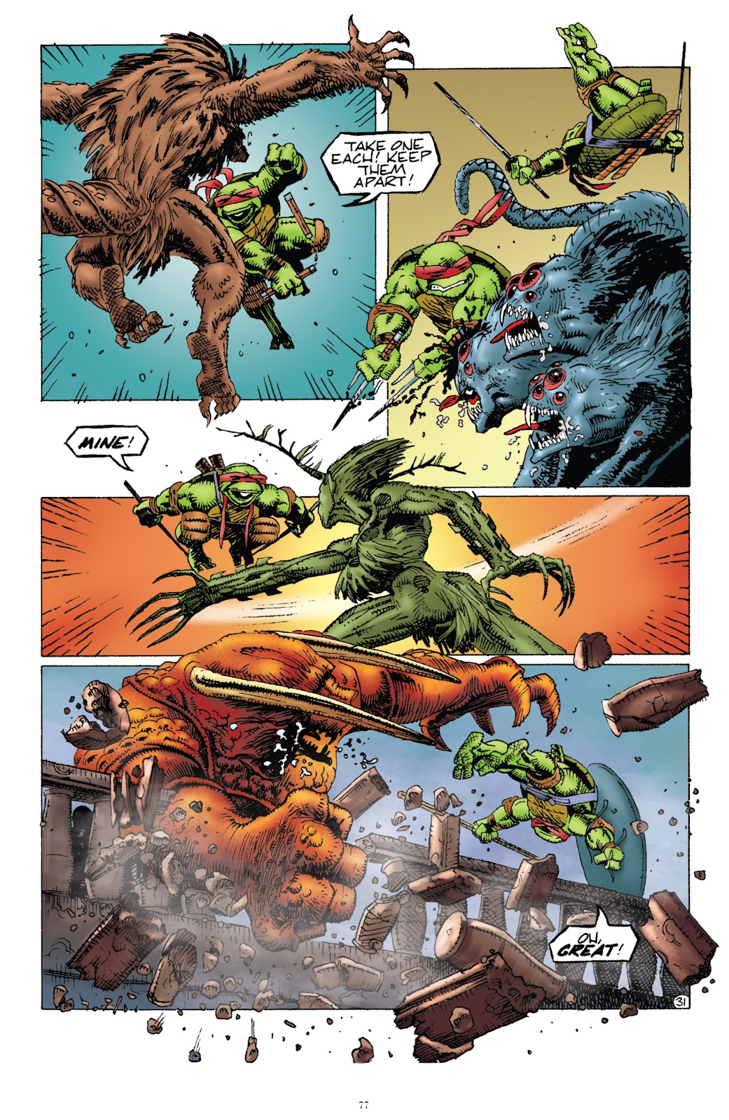 Teenage Mutant Ninja Turtles Classics issue Vol. 6 - Page 76