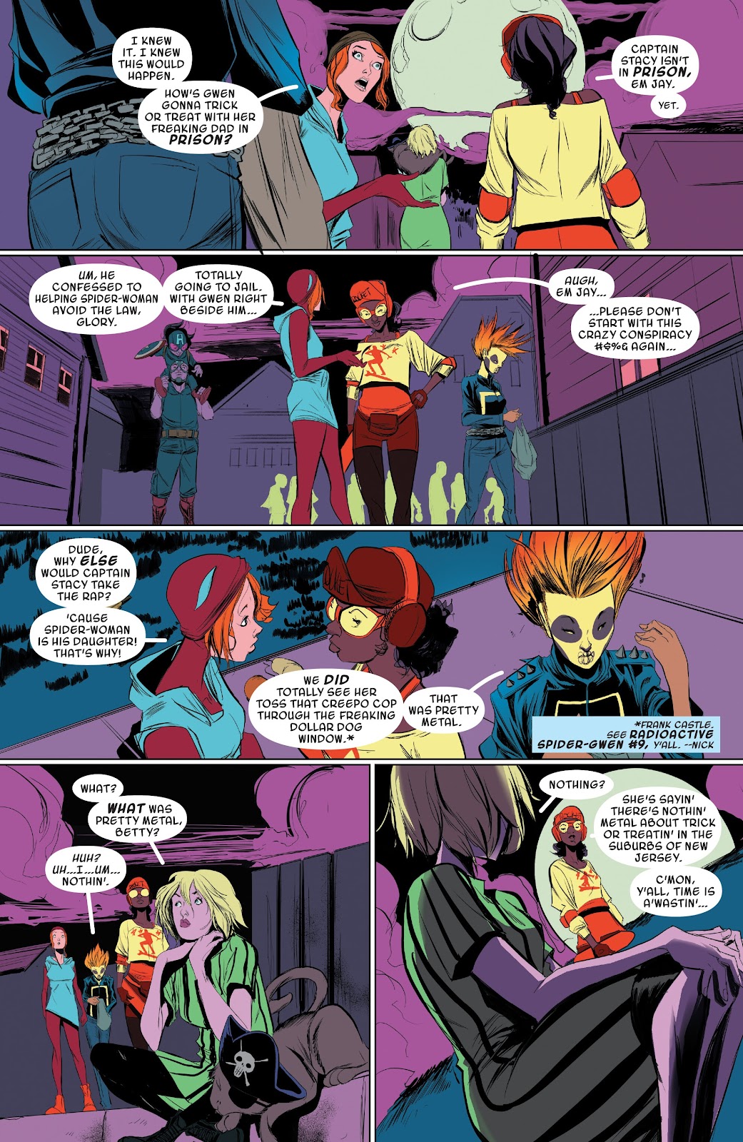 Spider-Gwen: Ghost-Spider Modern Era Epic Collection: Edge of Spider-Verse issue Weapon of Choice (Part 1) - Page 153