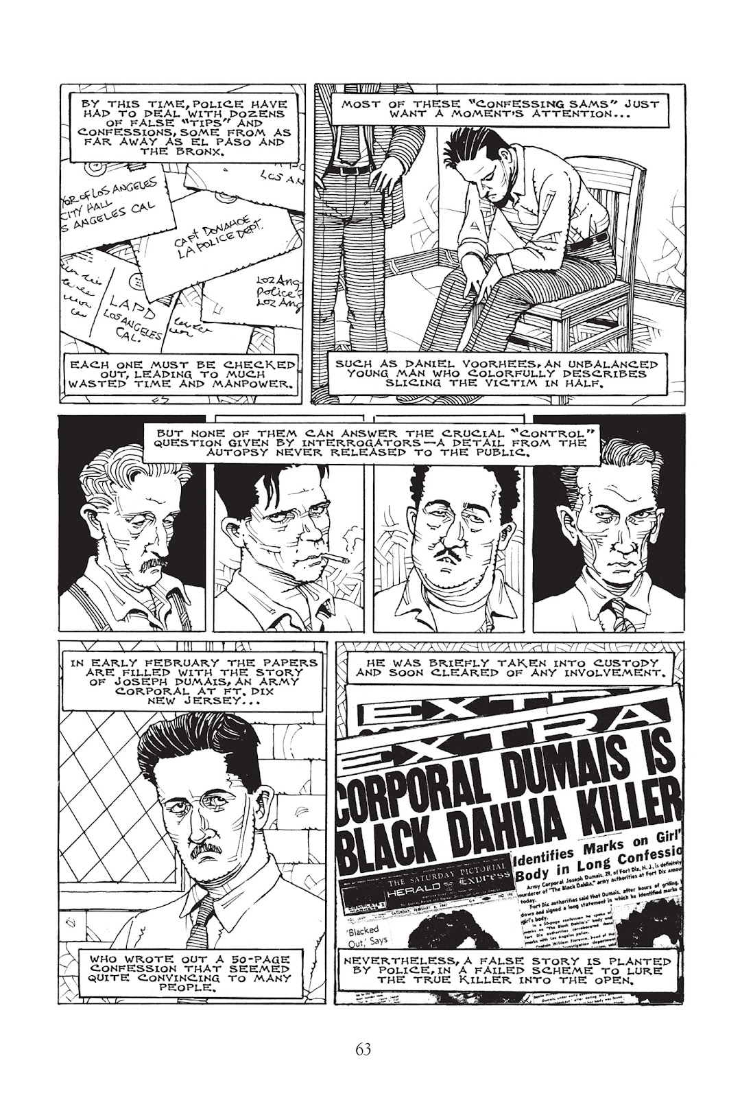 A Treasury of XXth Century Murder: Black Dahlia issue TPB - Page 64