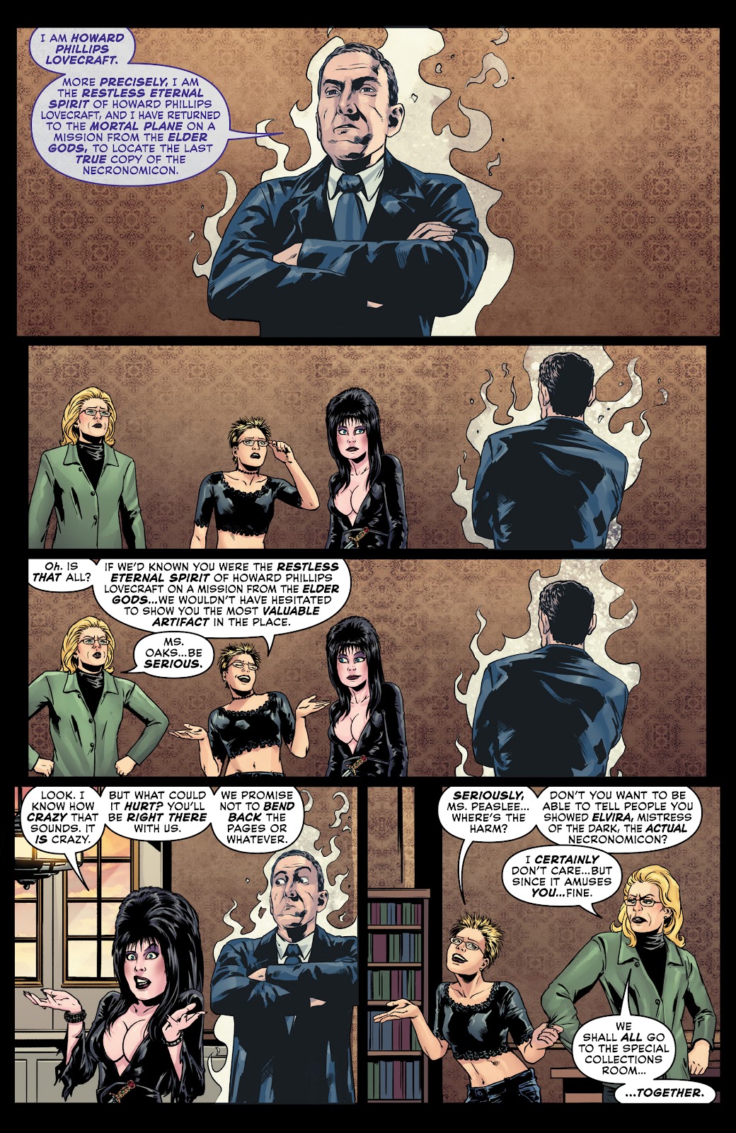 Elvira Meets H.P. Lovecraft issue 2 - Page 10