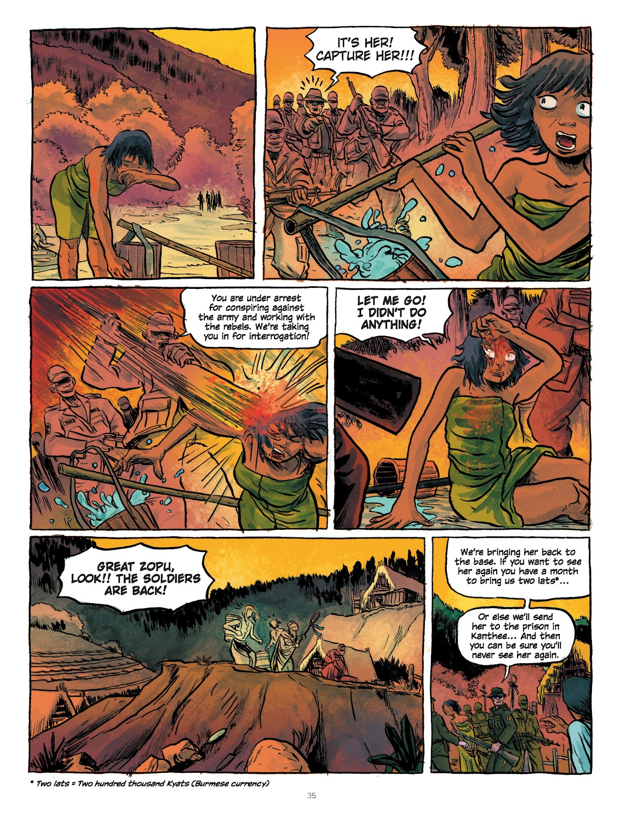 Burmese Moons issue TPB - Page 36