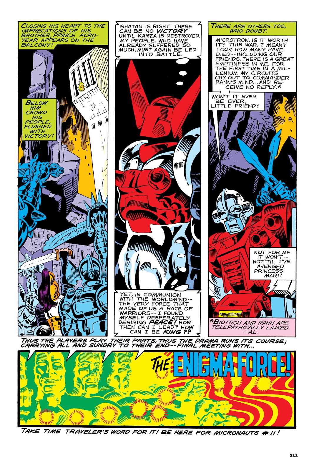 Micronauts: The Original Marvel Years Omnibus issue TPB (Part 1) - Page 199