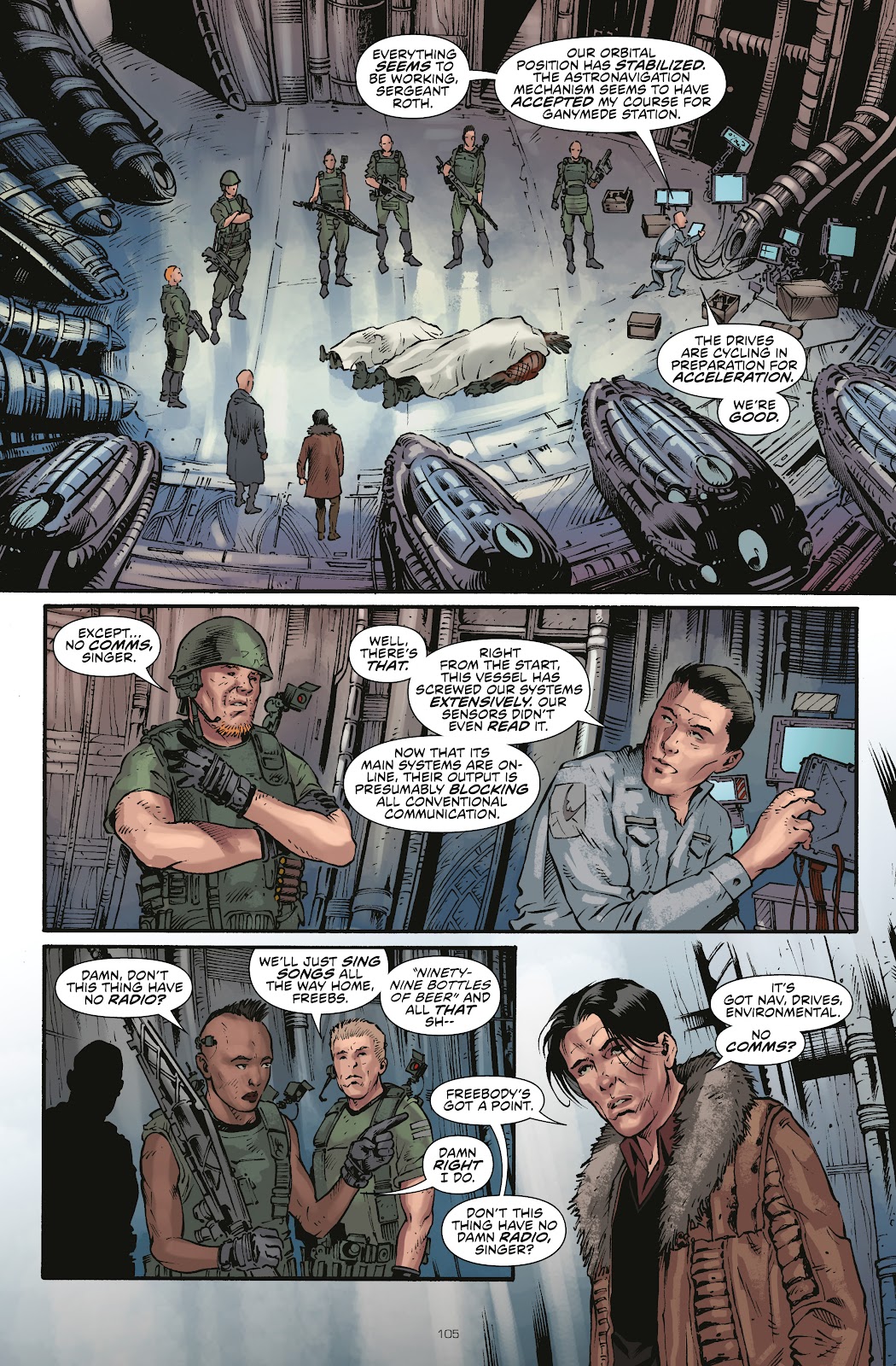 Aliens, Predator, Prometheus, AVP: Life and Death issue TPB (Part 1) - Page 104