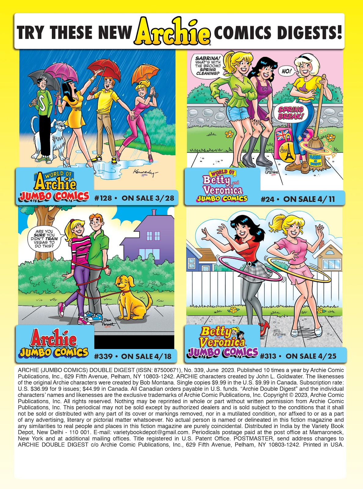 Archie Comics Double Digest 339 Page 183