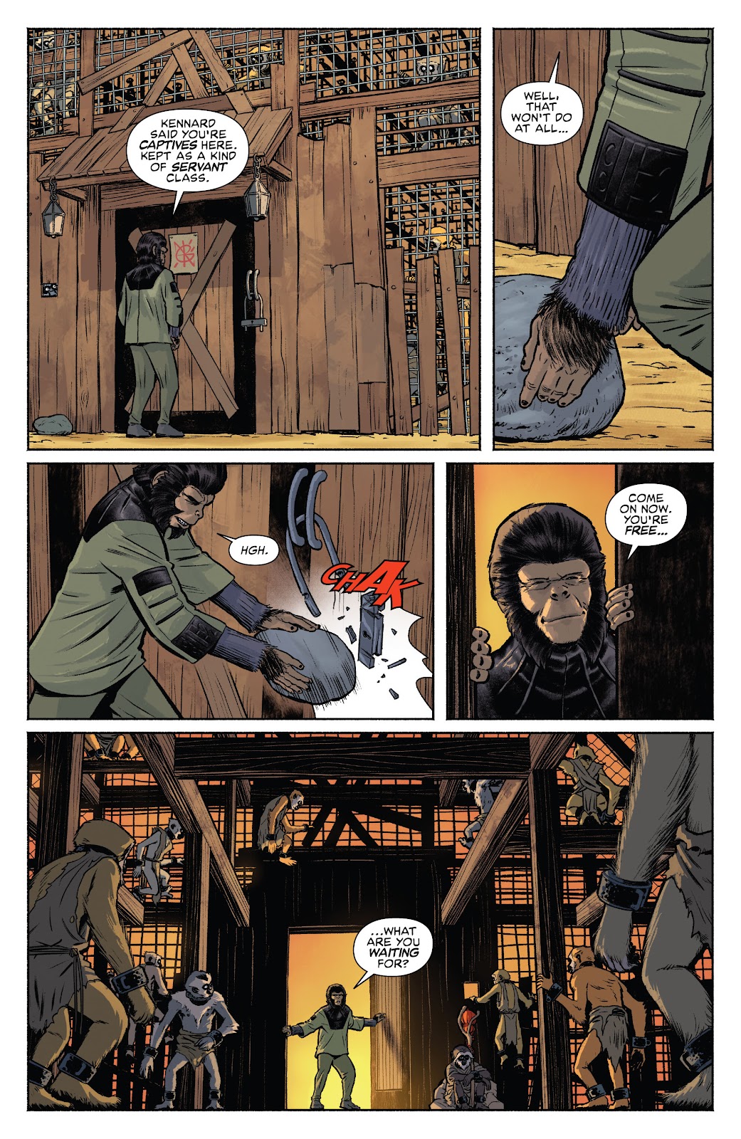 Beware the Planet of the Apes issue 4 - Page 3