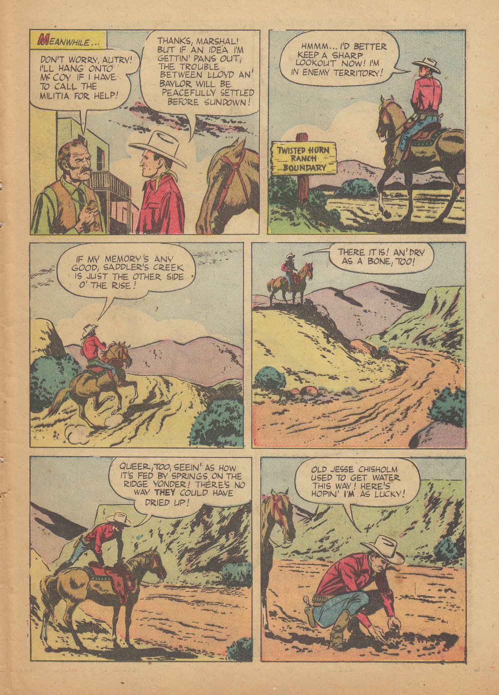 Gene Autry Comics (1946) issue 52 - Page 37