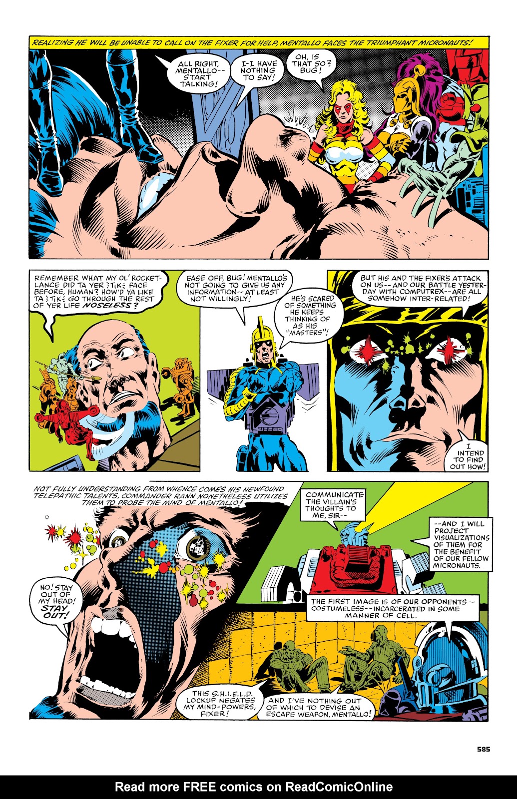 Micronauts: The Original Marvel Years Omnibus issue TPB (Part 3) - Page 95