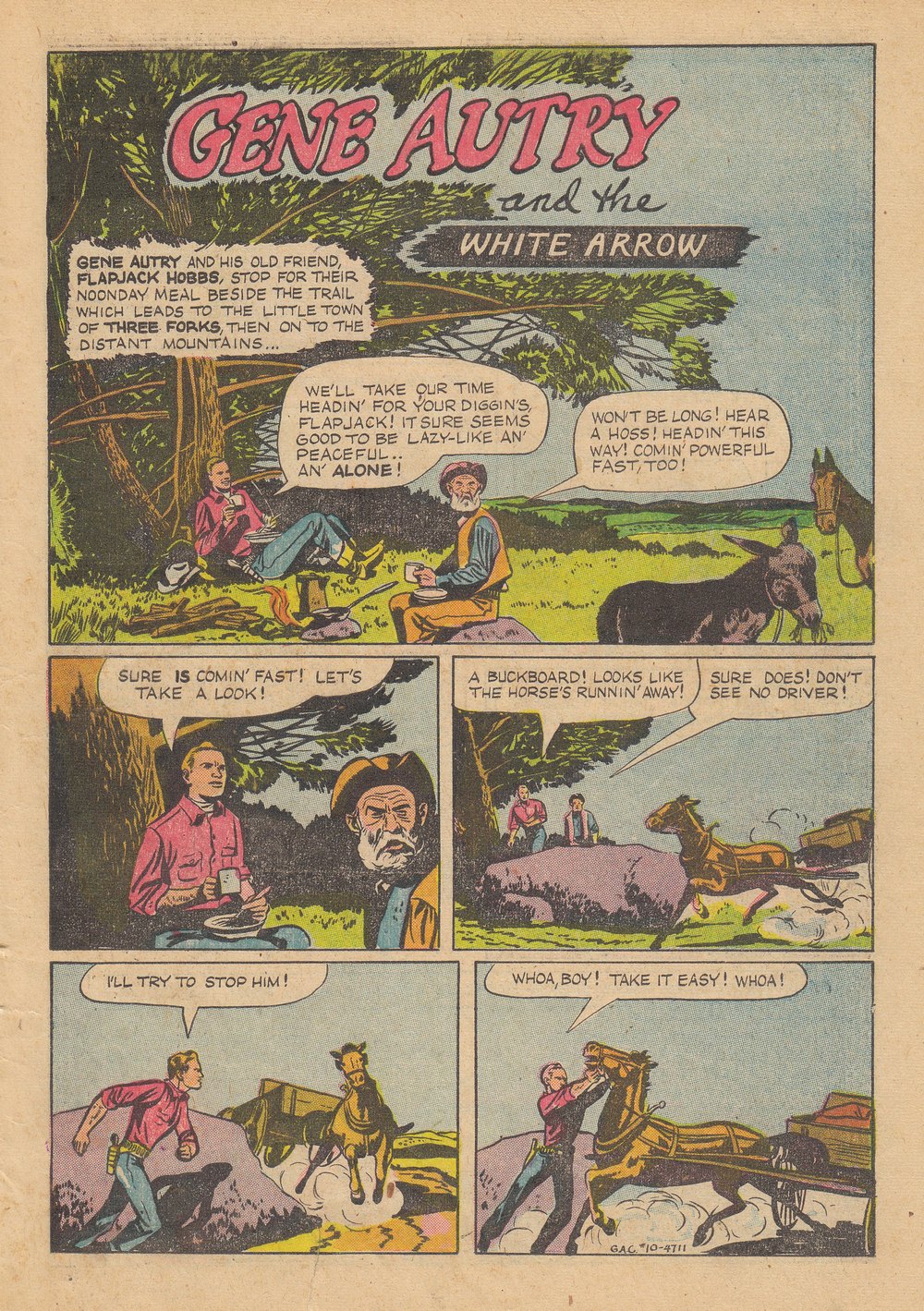 Gene Autry Comics (1946) issue 10 - Page 3