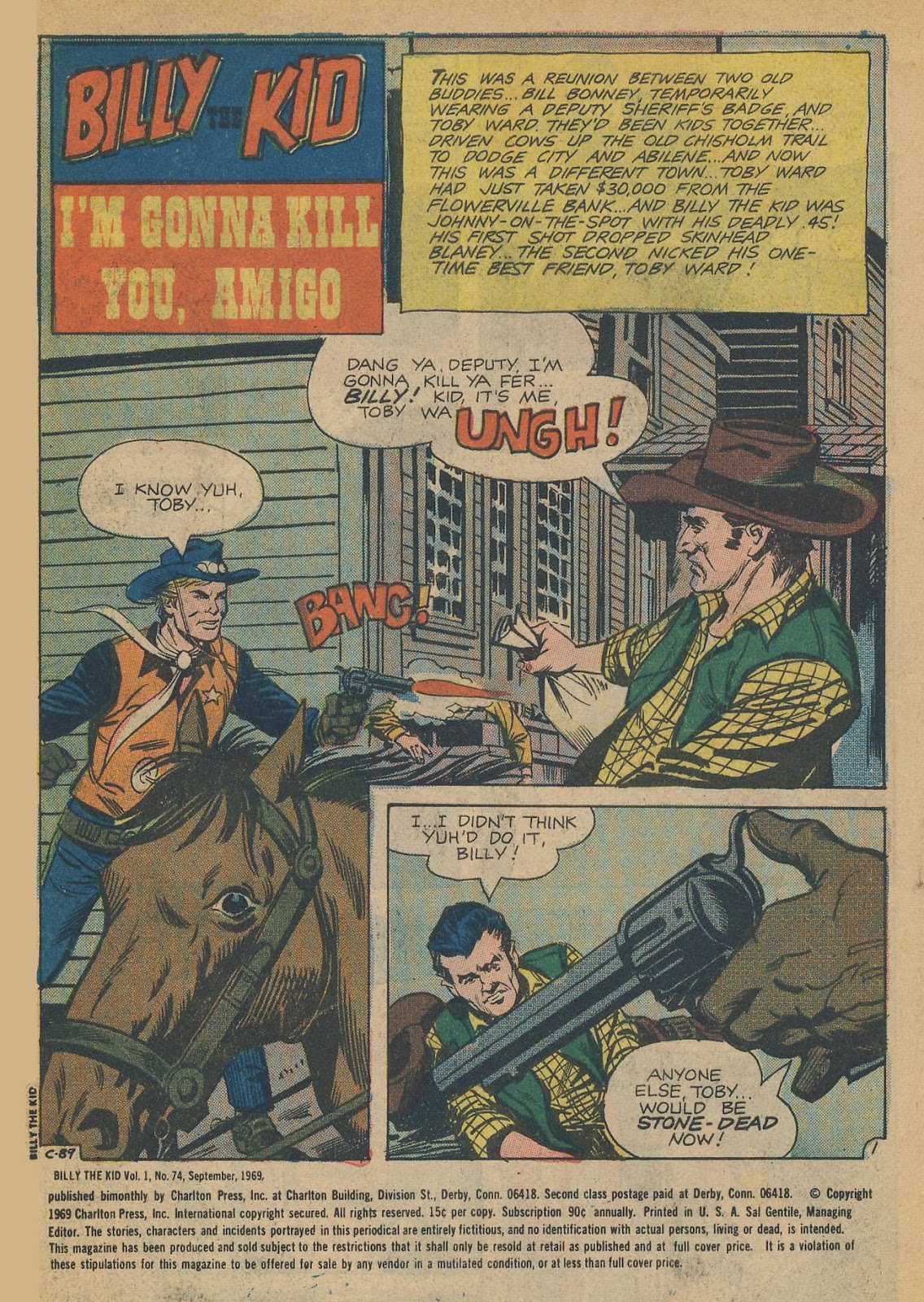 Billy the Kid issue 74 - Page 3