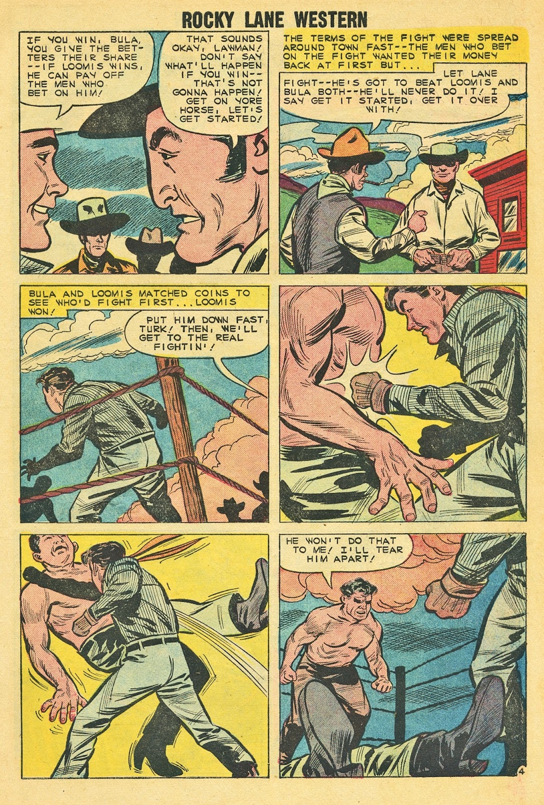 Rocky Lane Western (1954) issue 87 - Page 7