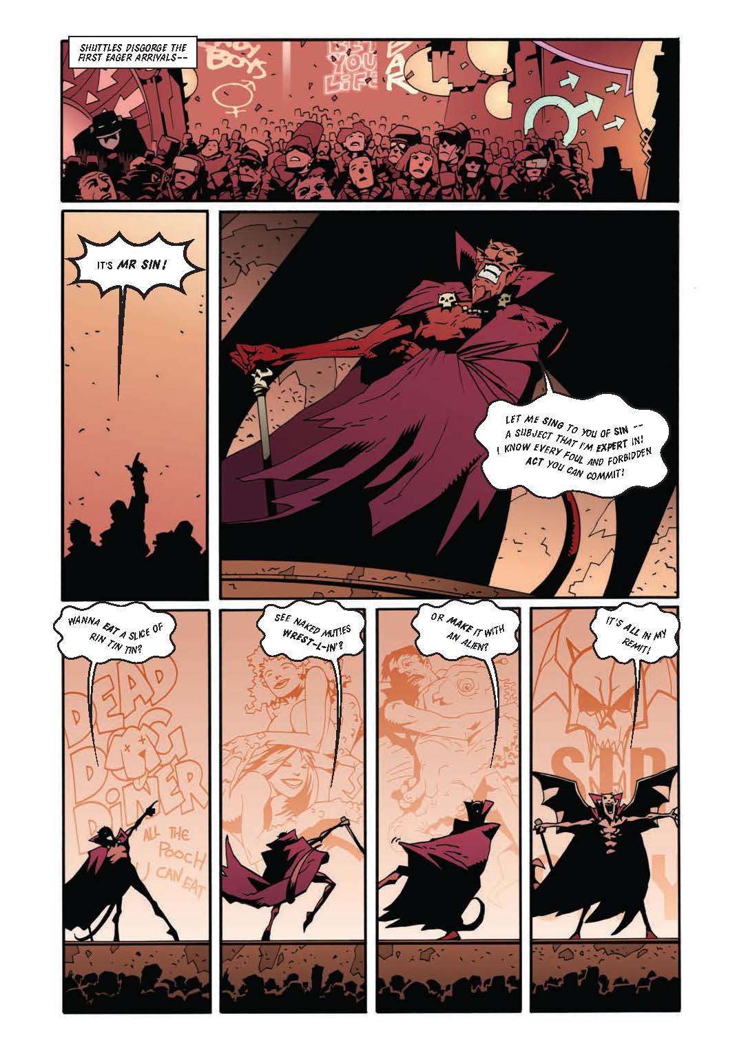 Judge Dredd: Satan's Island issue TPB - Page 14