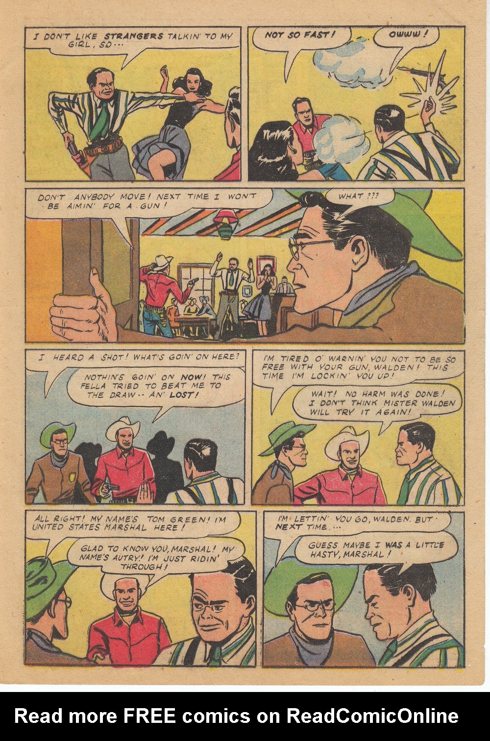 Gene Autry Comics (1946) issue 6 - Page 37