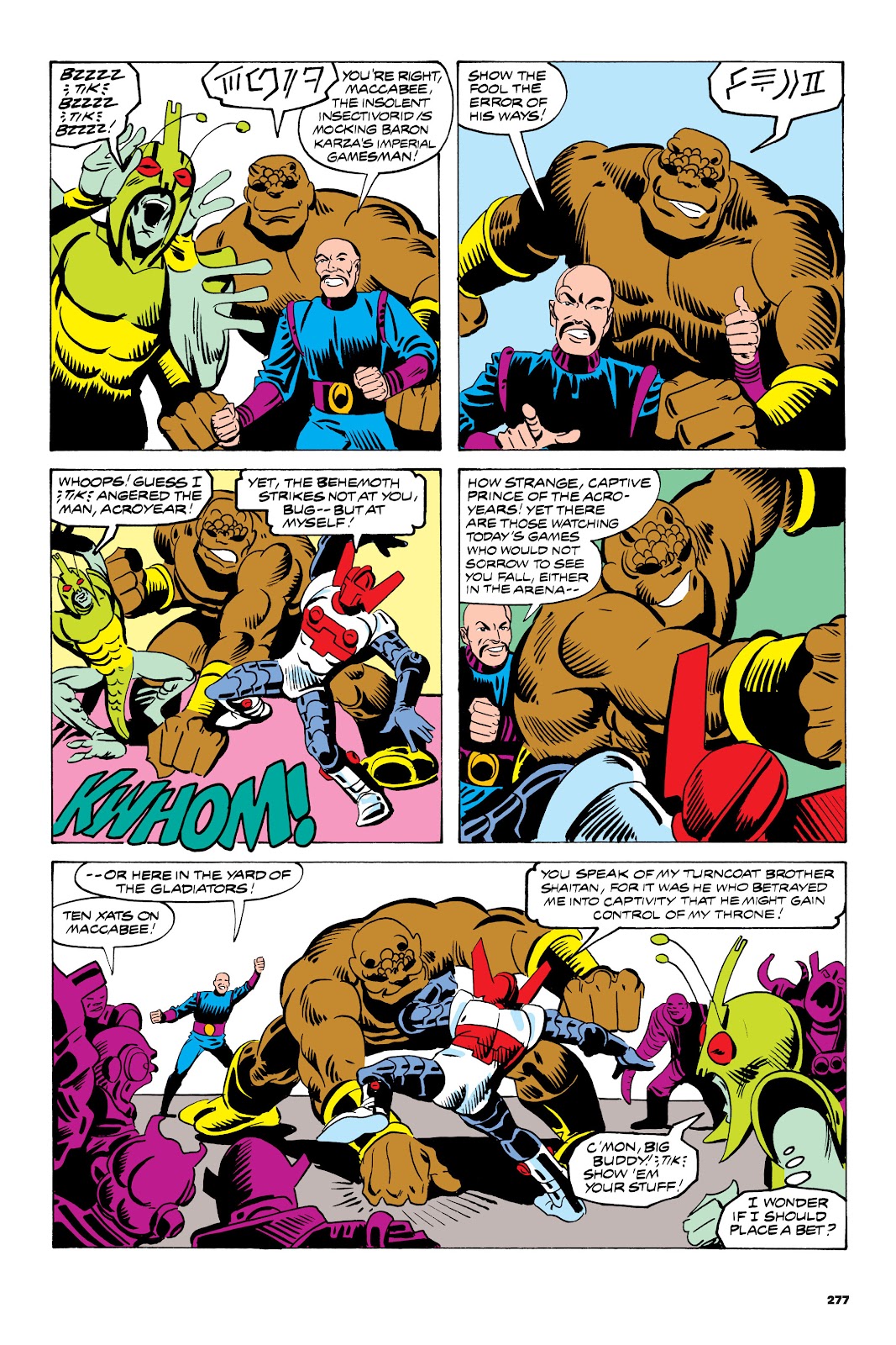 Micronauts: The Original Marvel Years Omnibus issue TPB (Part 2) - Page 26