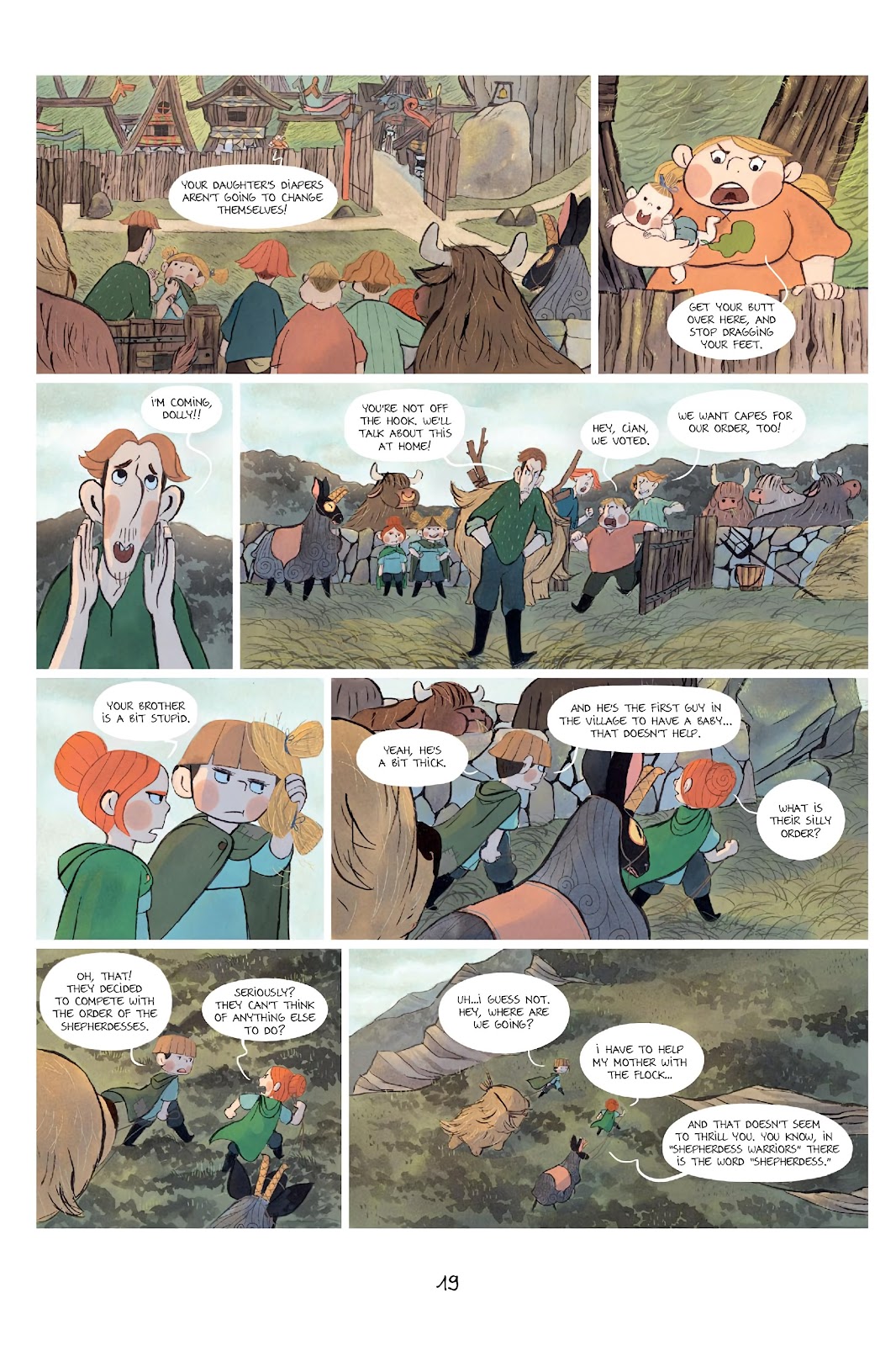 Shepherdess Warriors issue TPB - Page 20