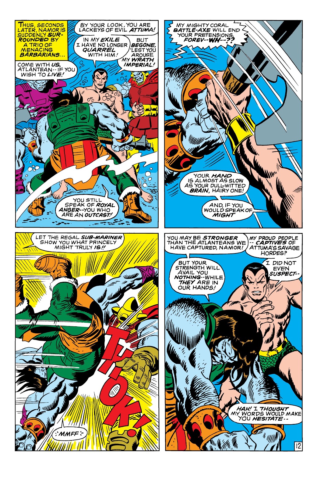 Namor, The Sub-Mariner Epic Collection: Enter The Sub-Mariner issue Who Strikes For Atlantis (Part 1) - Page 17