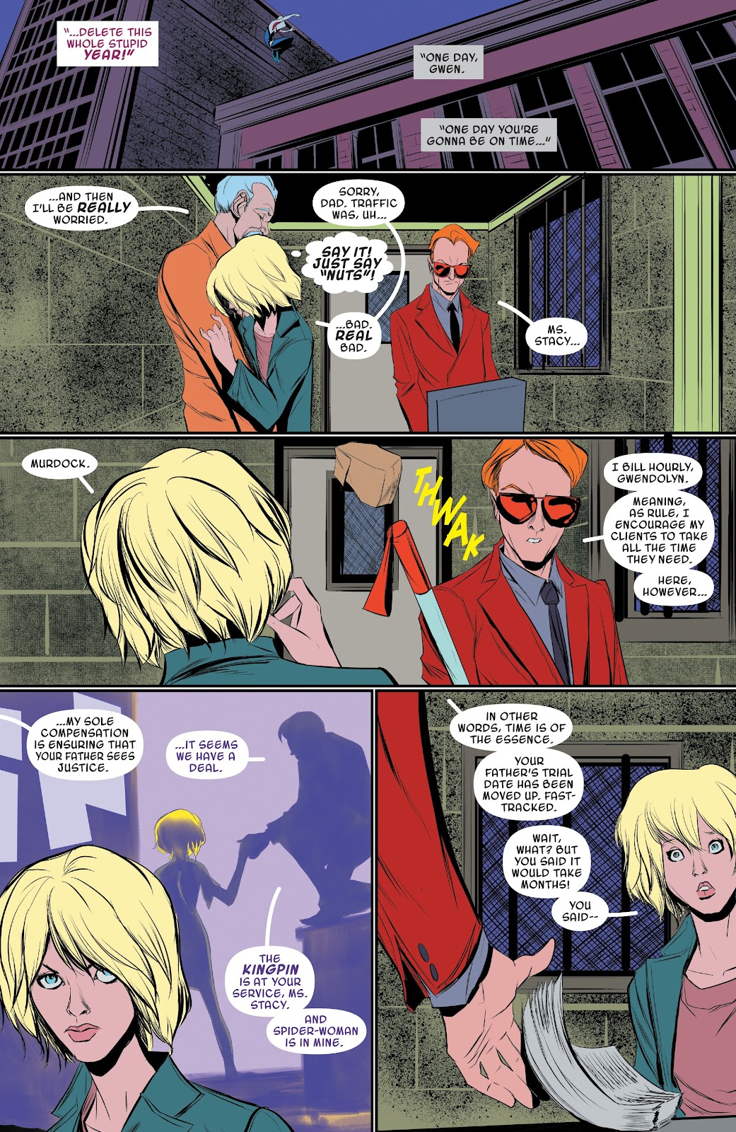 Spider-Gwen: Ghost-Spider Modern Era Epic Collection: Edge of Spider-Verse issue Weapon of Choice (Part 2) - Page 66