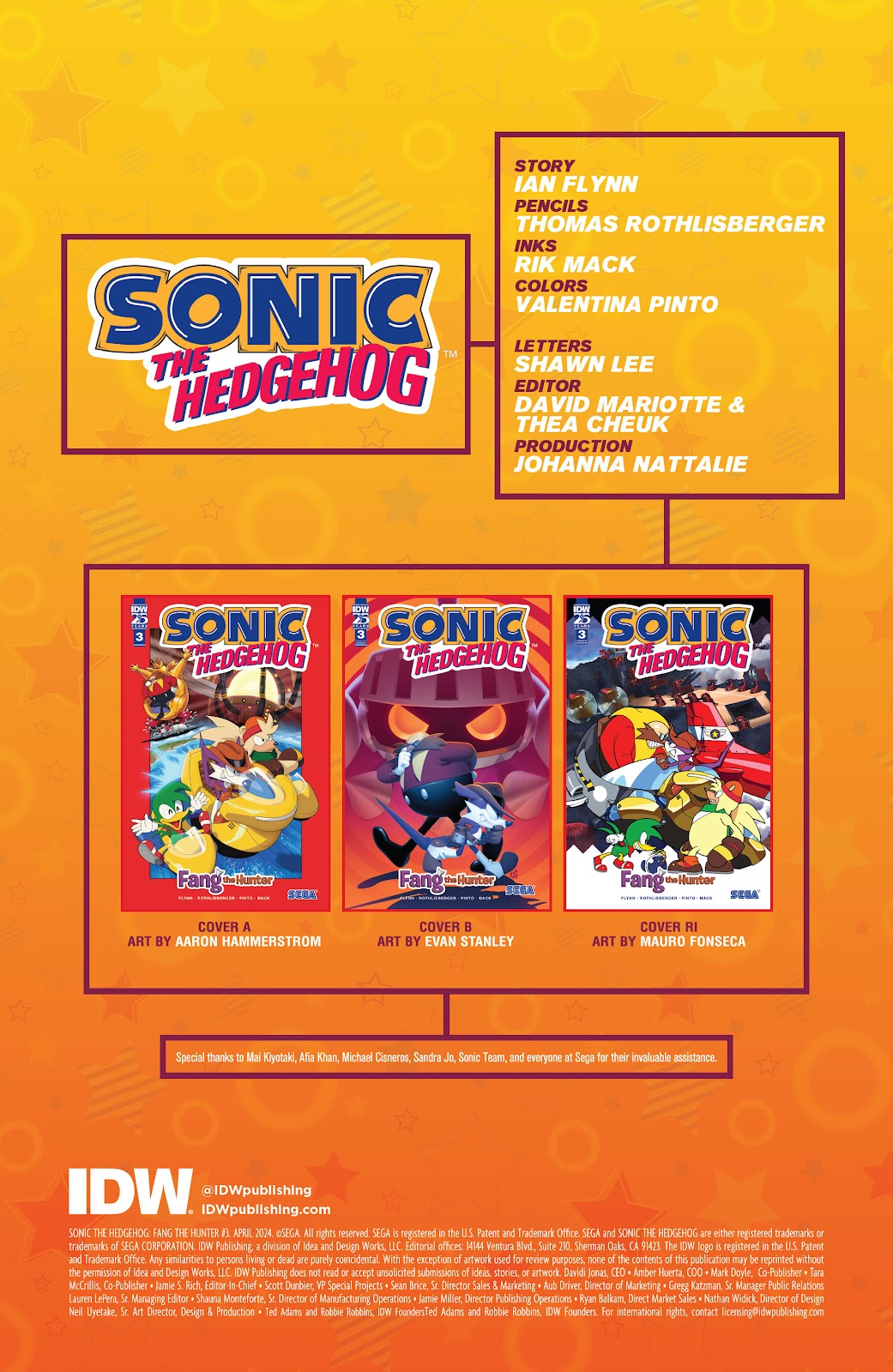Sonic the Hedgehog: Fang the Hunter issue 3 - Page 2