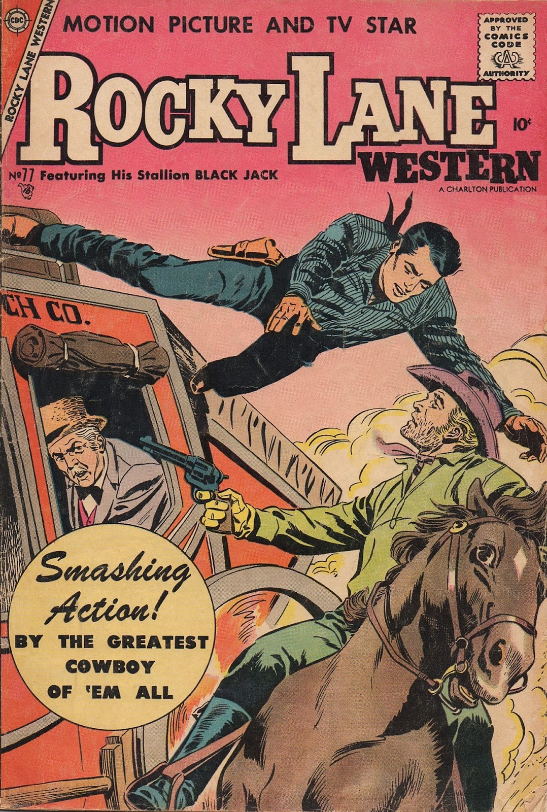 Rocky Lane Western (1954) issue 77 - Page 1
