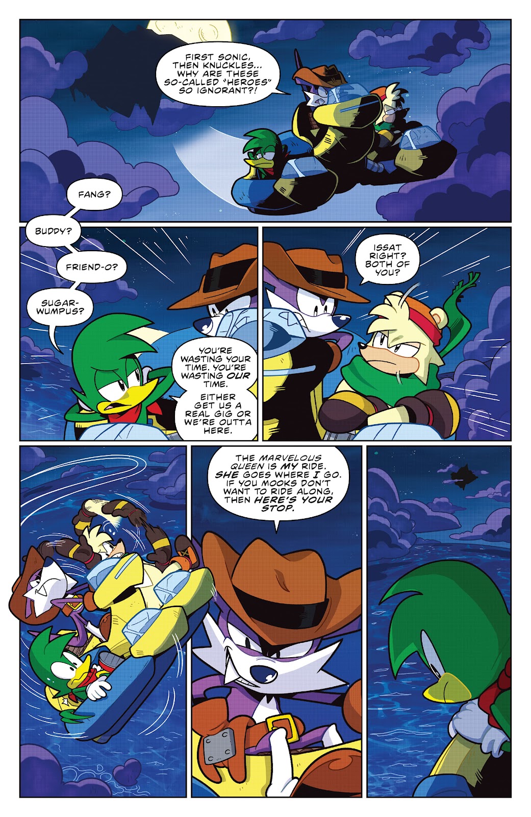 Sonic the Hedgehog: Fang the Hunter issue 2 - Page 16