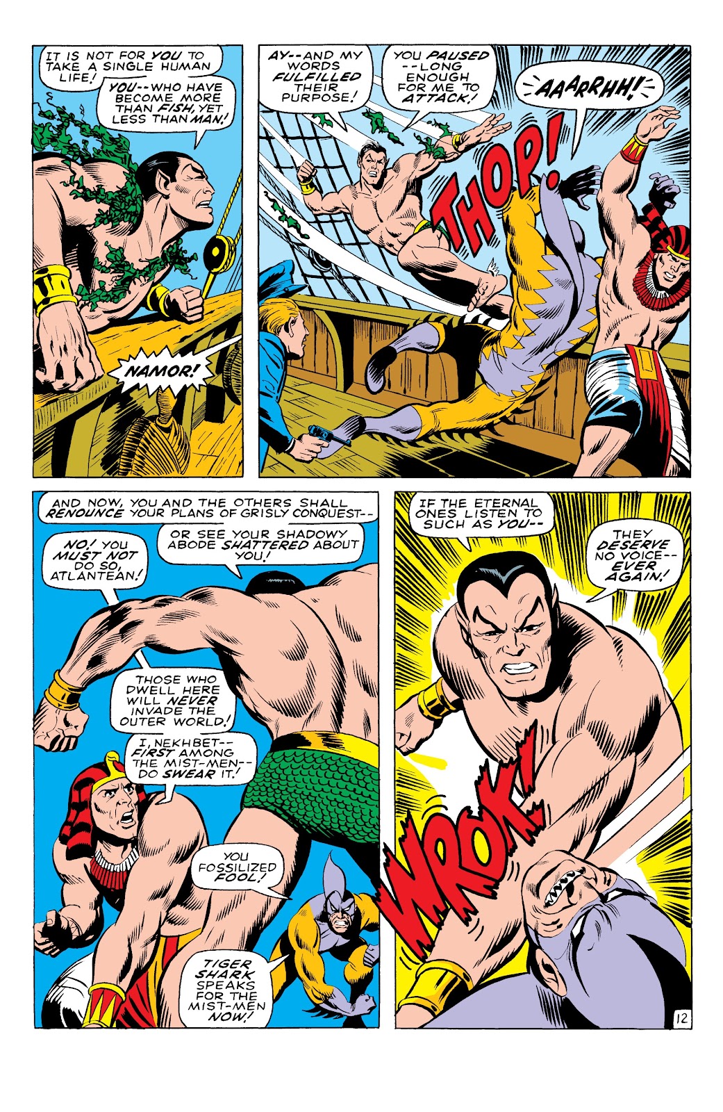 Namor, The Sub-Mariner Epic Collection: Enter The Sub-Mariner issue Who Strikes For Atlantis (Part 2) - Page 34