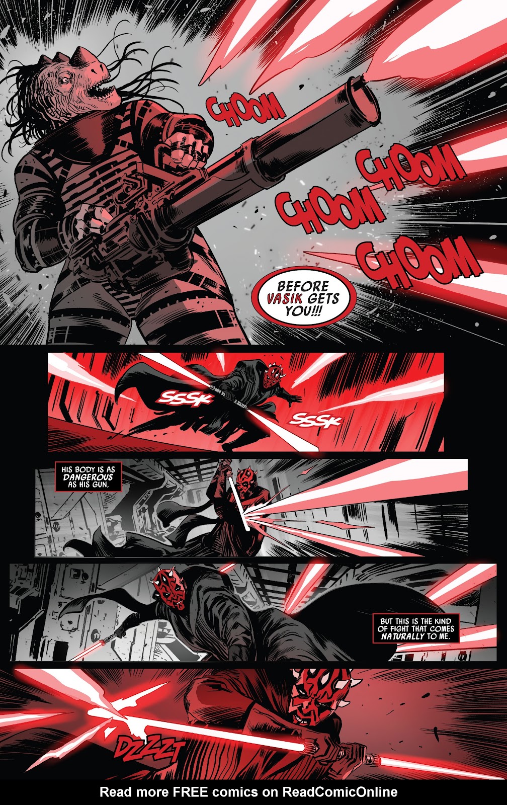 Star Wars: Darth Maul - Black, White & Red issue 1 - Page 18
