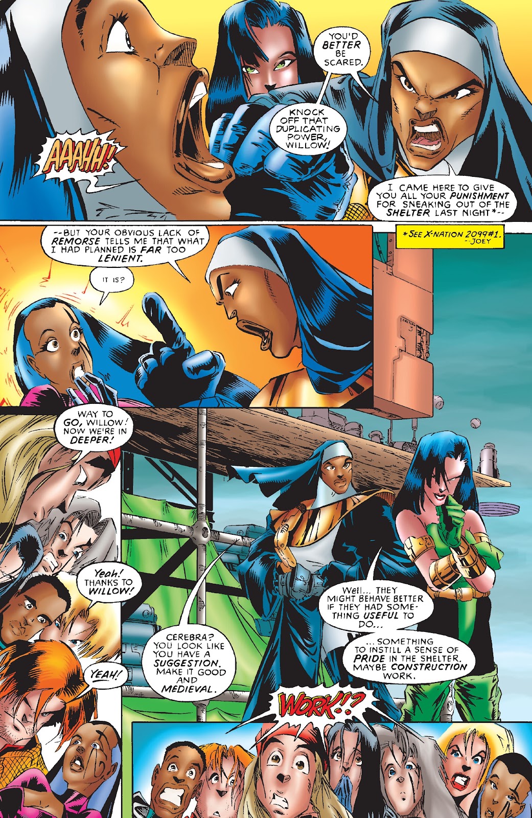 X-Men 2099 Omnibus issue TPB (Part 4) - Page 168