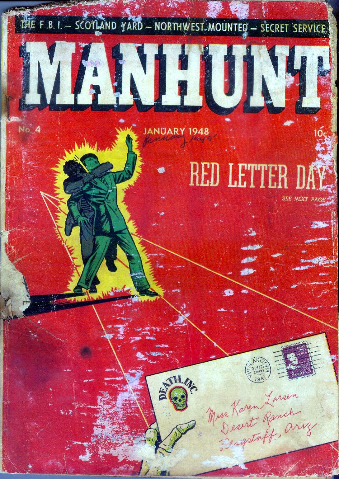 Manhunt issue 4 - Page 1
