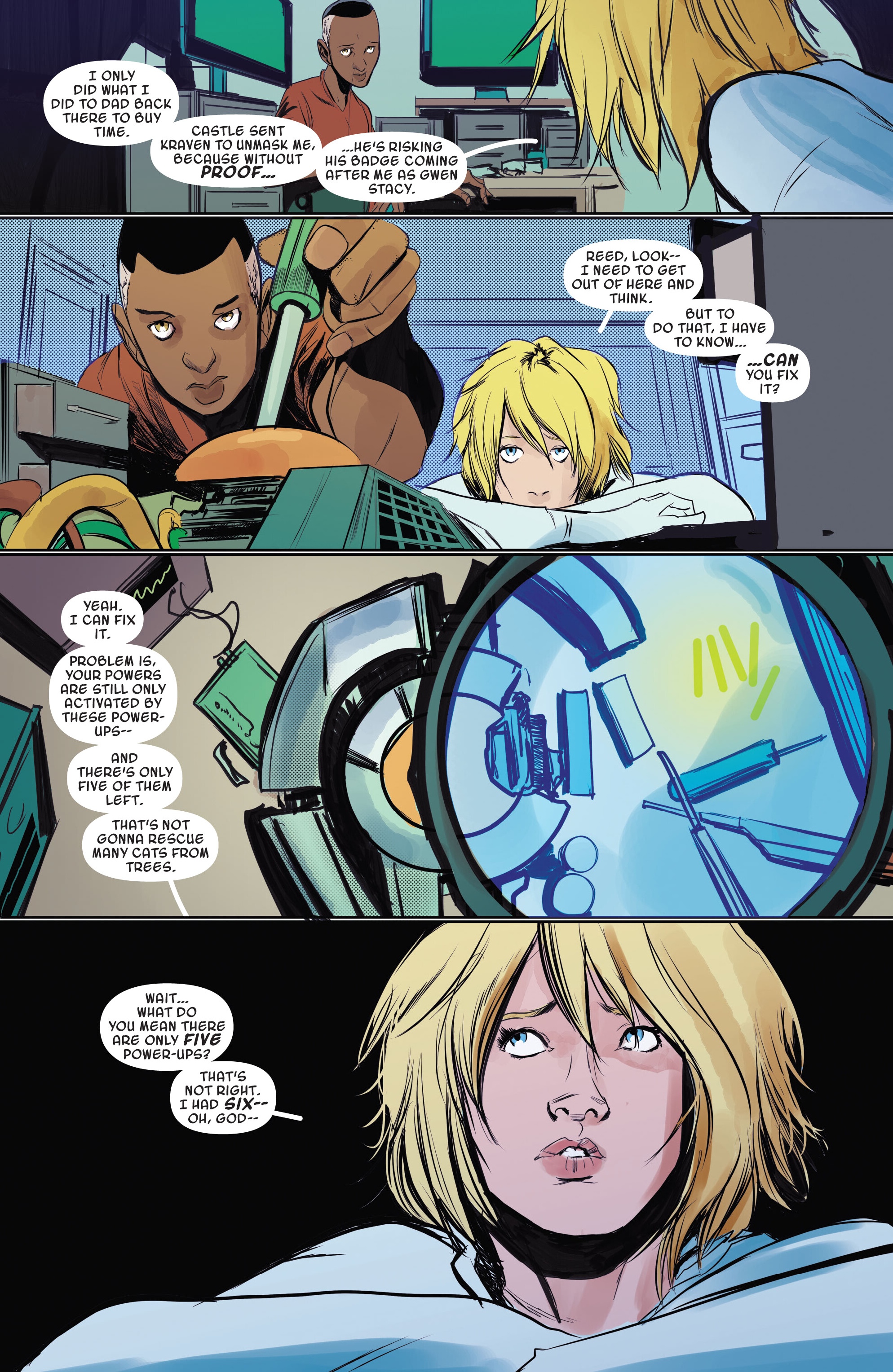 Spider-Gwen: Ghost-Spider - Edge of Spider-Verse (Modern Era Epic Collection) chapter 1 page 115