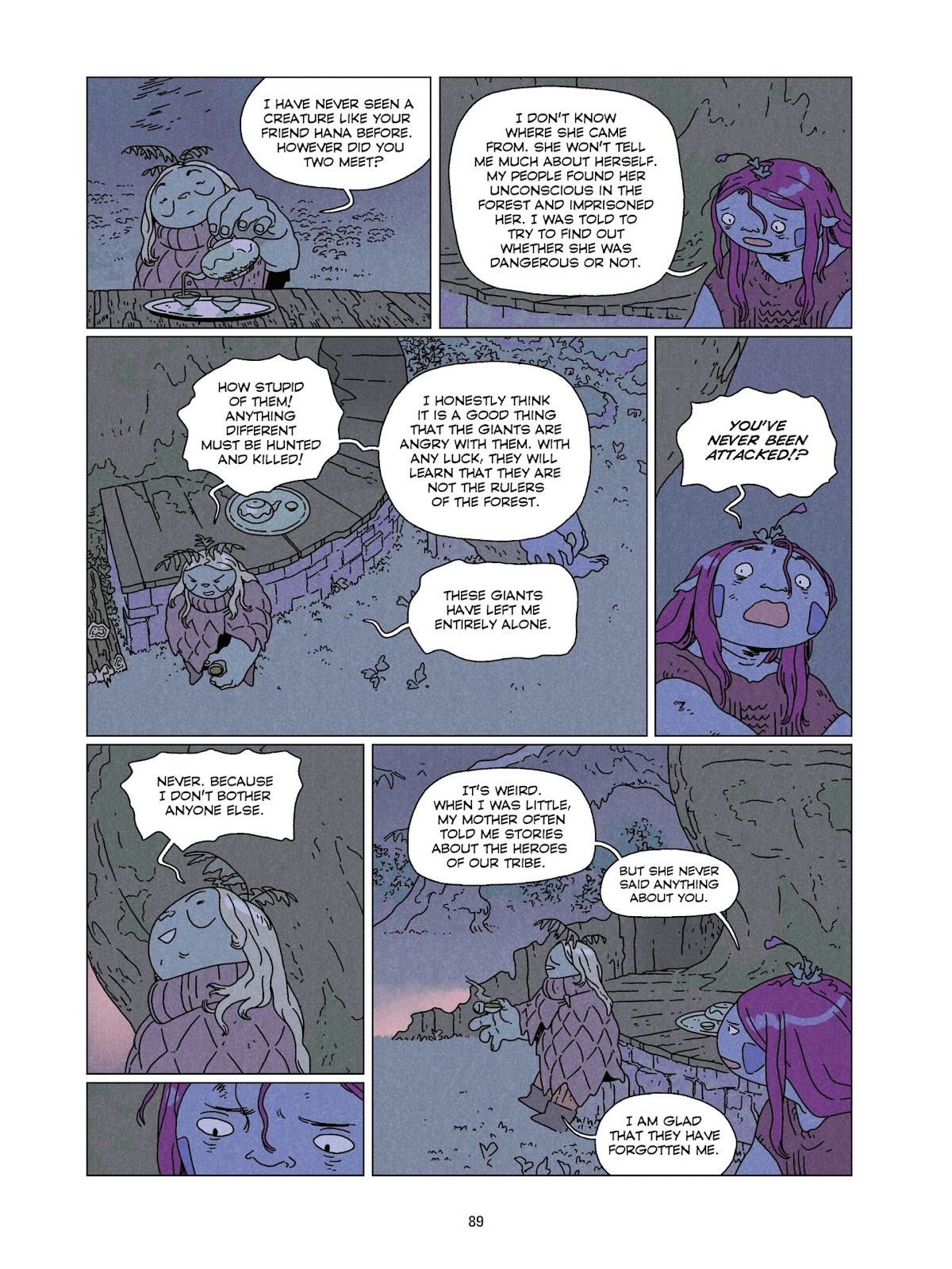 Hana and Taru: The Forest Giants issue TPB (Part 1) - Page 87