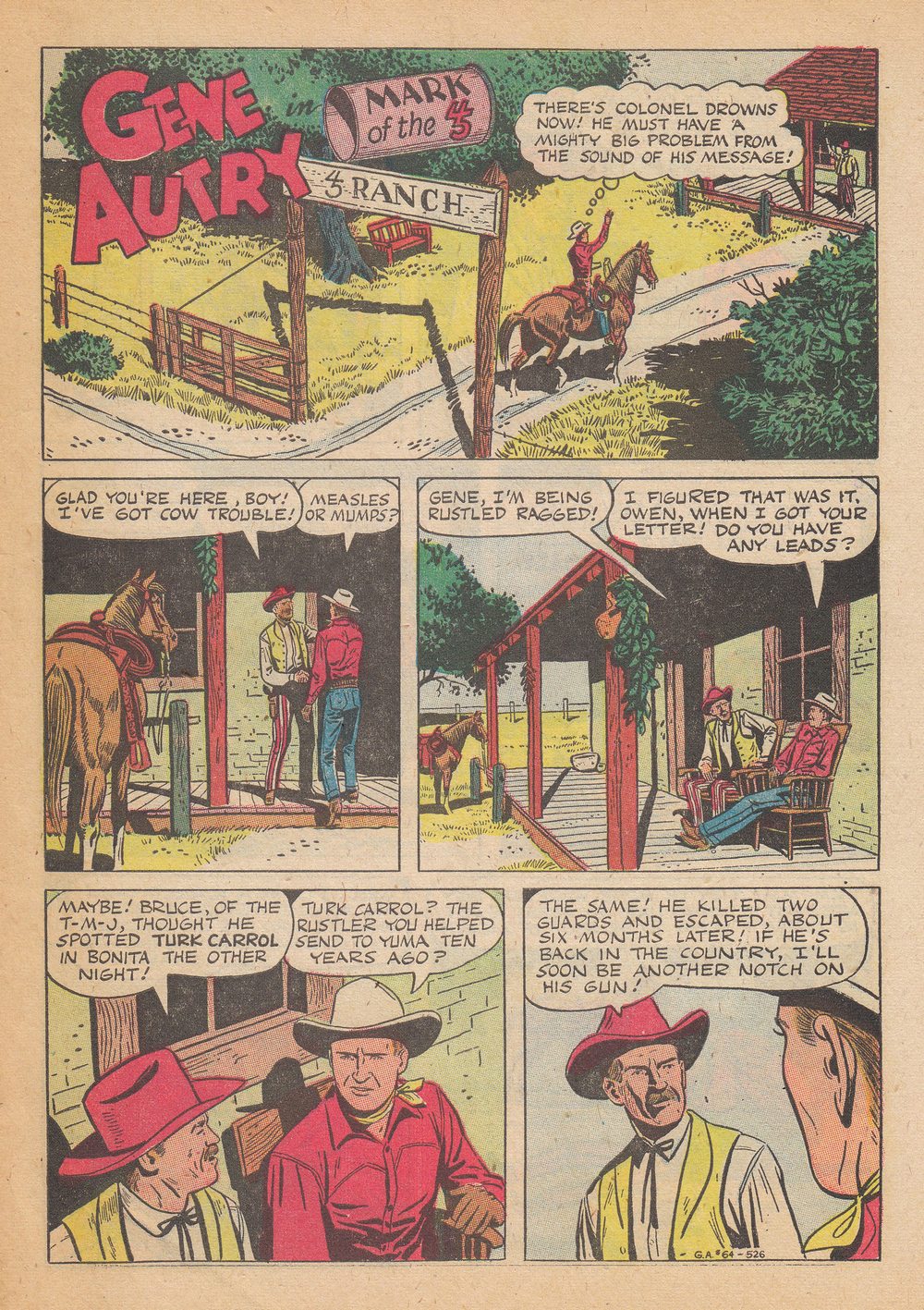 Gene Autry Comics (1946) issue 64 - Page 3