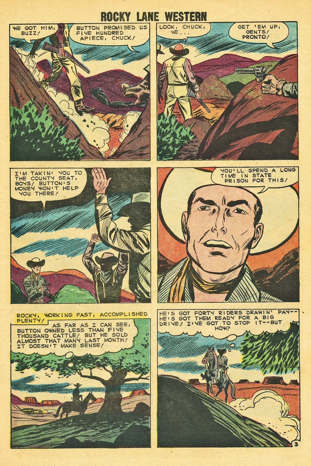 Rocky Lane Western (1954) issue 87 - Page 27