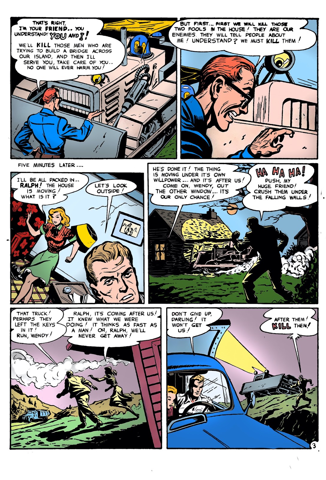 Color Classic Comics: Nightmare issue TPB - Page 4