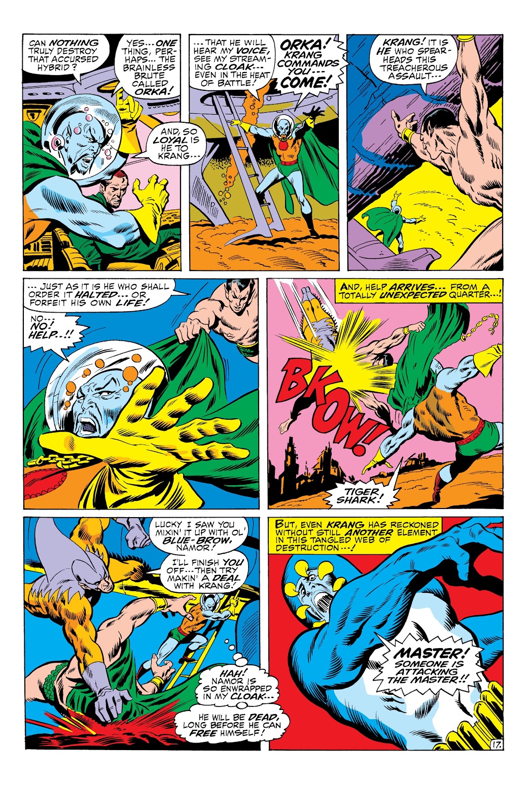 Namor, The Sub-Mariner Epic Collection: Enter The Sub-Mariner issue Who Strikes For Atlantis (Part 2) - Page 207