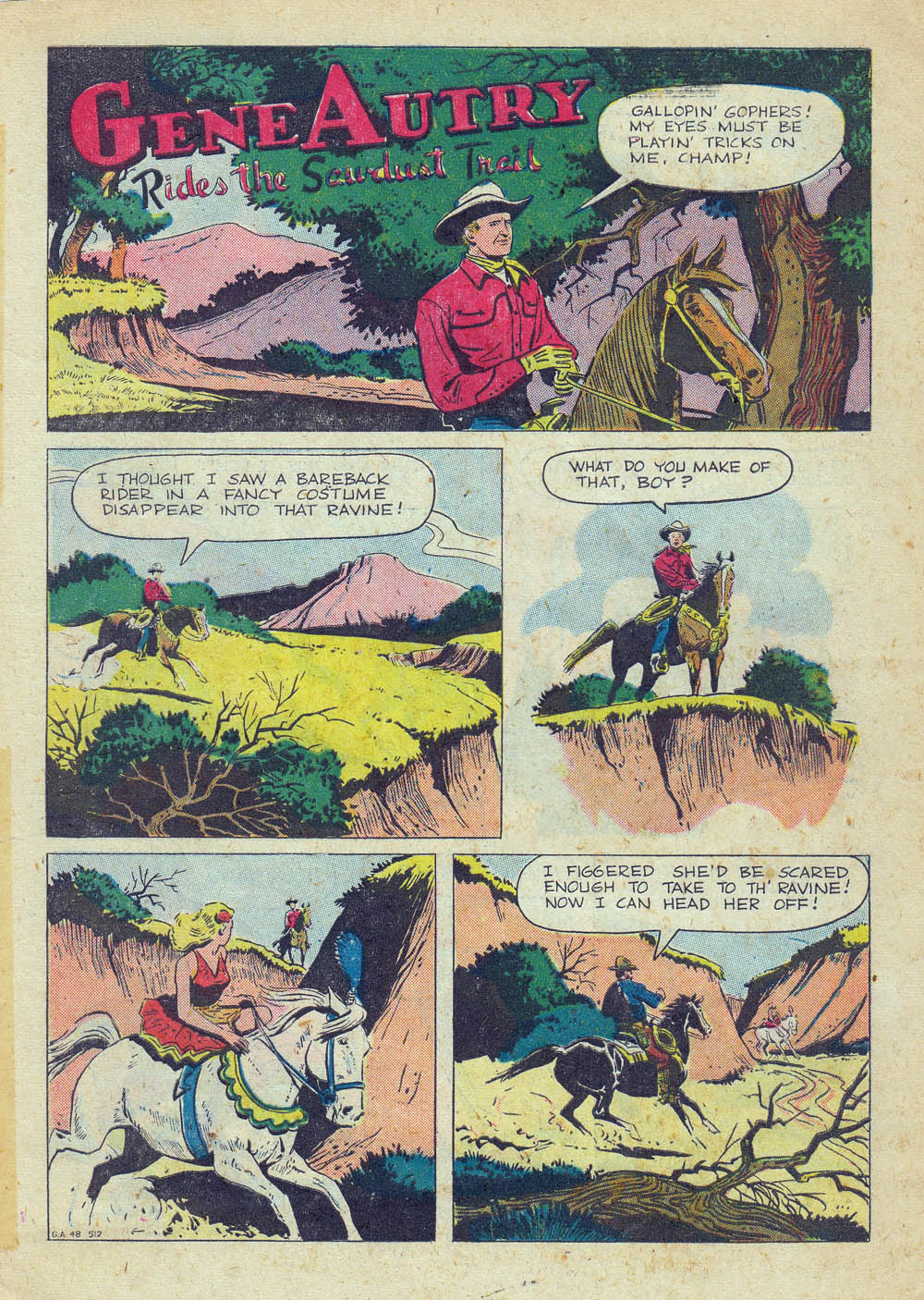 Gene Autry Comics (1946) issue 48 - Page 3