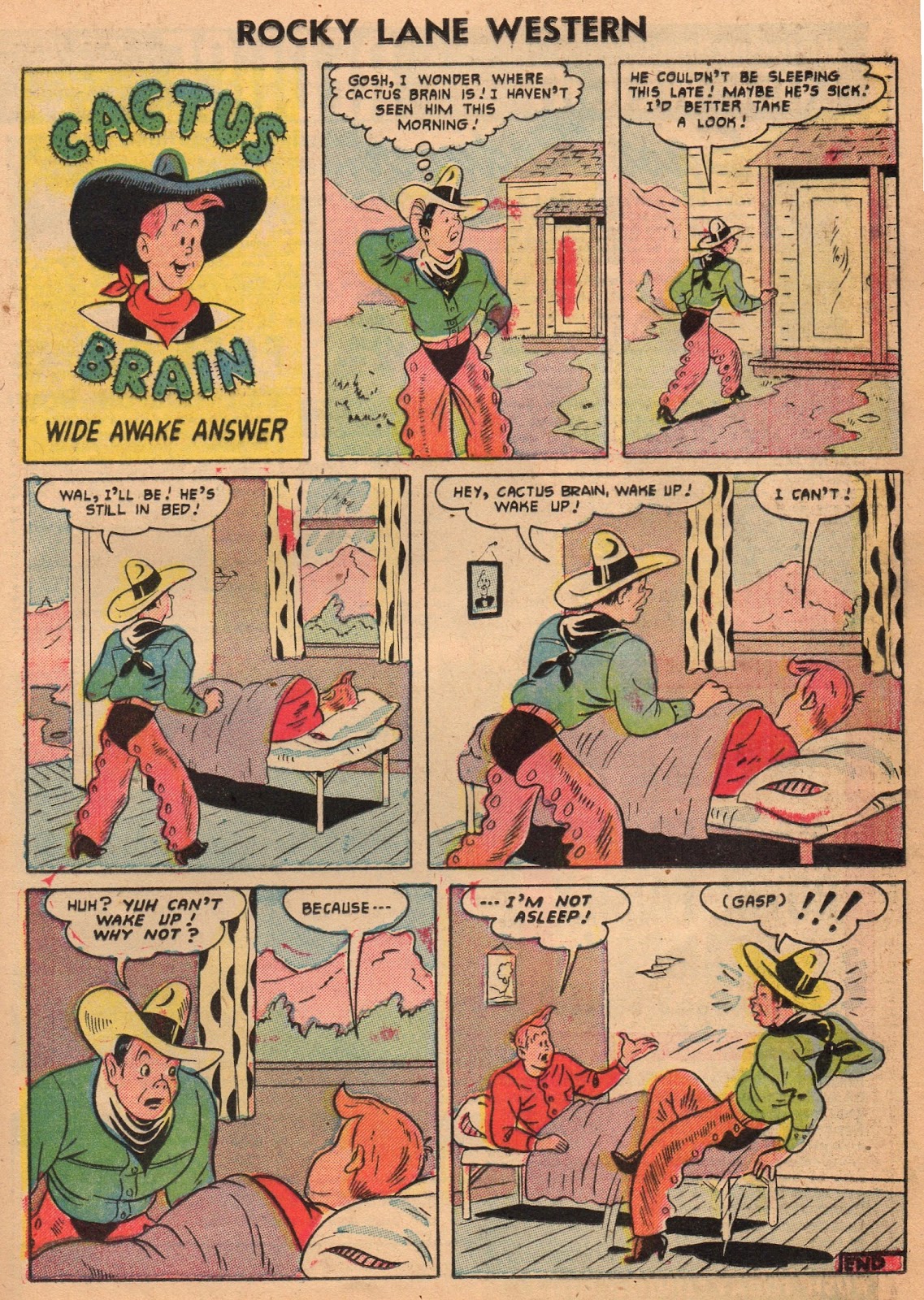 Rocky Lane Western (1954) issue 72 - Page 21