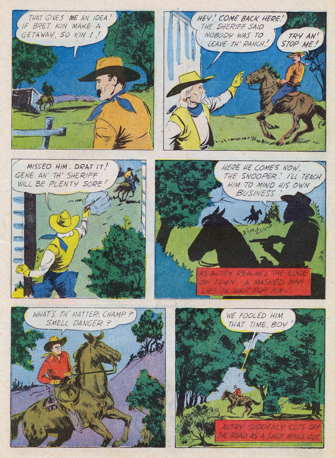 Gene Autry Comics (1946) issue 11 - Page 19