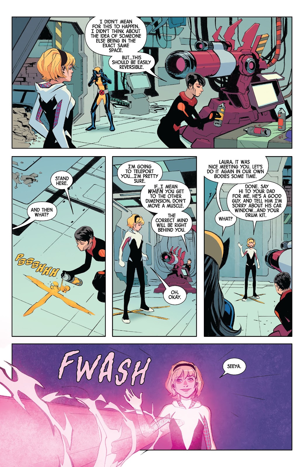 Spider-Gwen: Ghost-Spider Modern Era Epic Collection: Edge of Spider-Verse issue Weapon of Choice (Part 1) - Page 64
