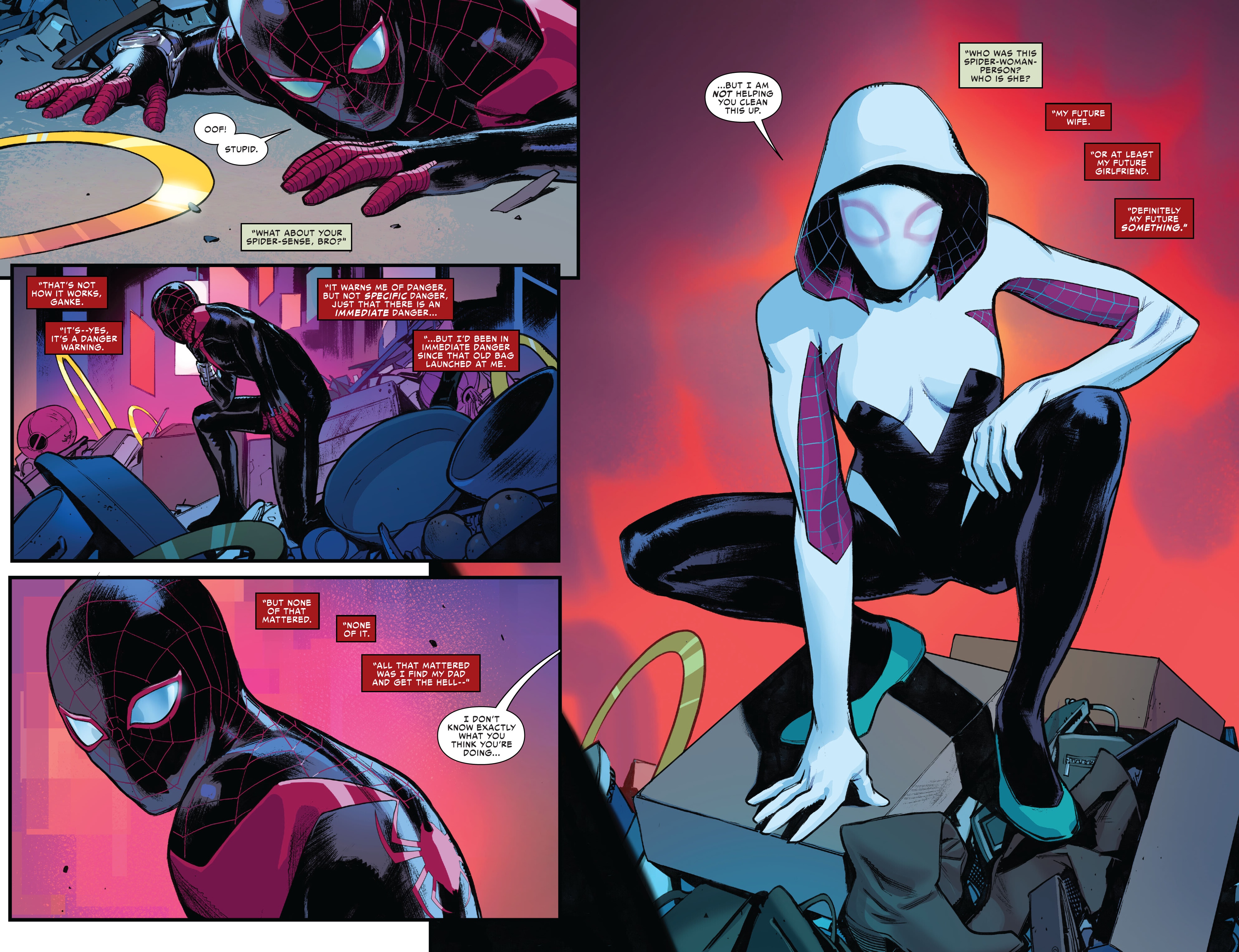 Spider-Gwen: Ghost-Spider - Edge of Spider-Verse (Modern Era Epic Collection) chapter 1 page 232
