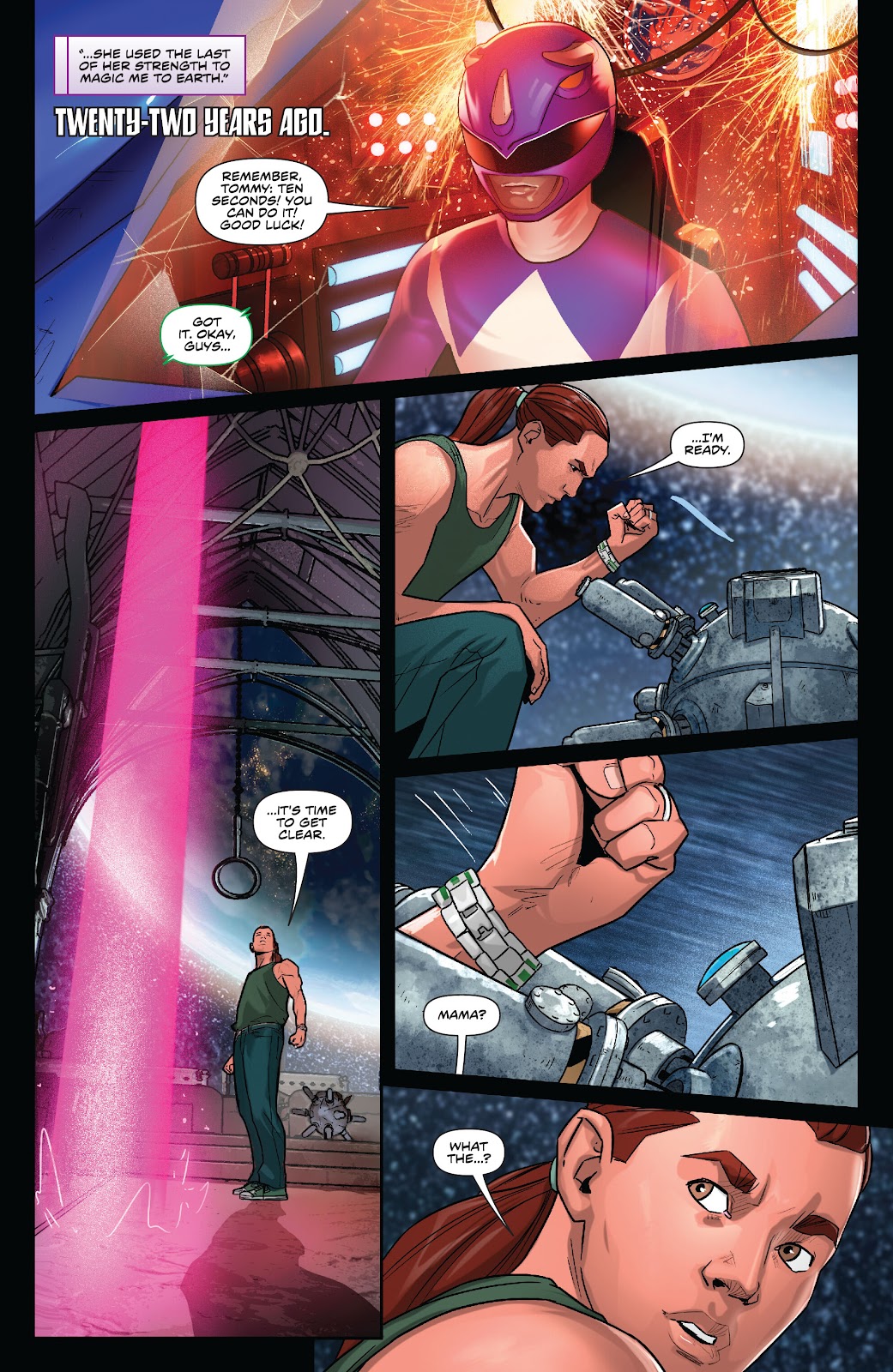 Mighty Morphin Power Rangers: The Return issue 3 - Page 10