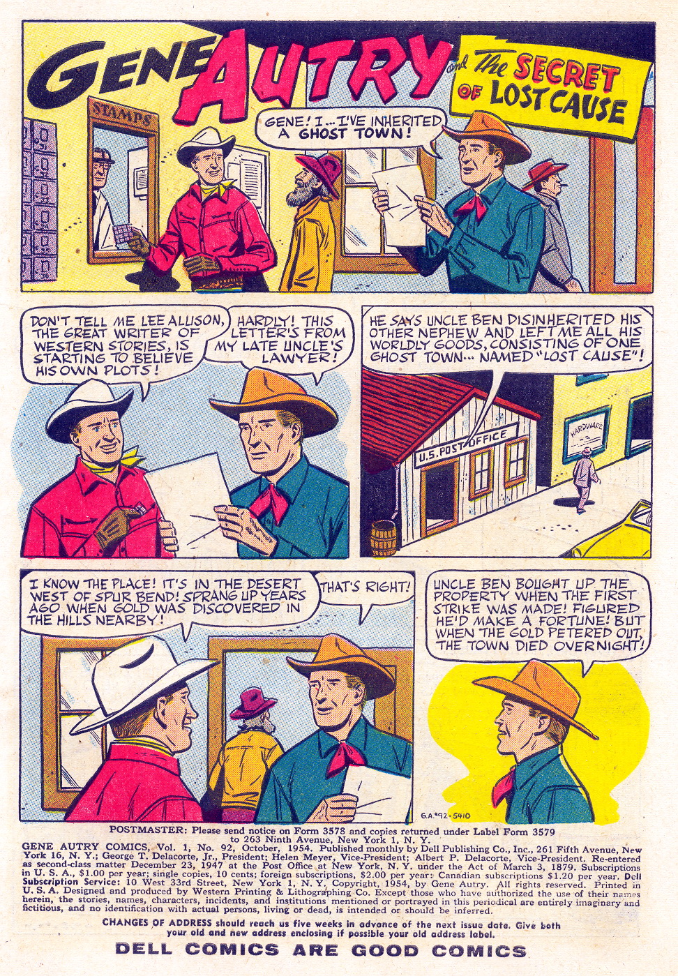 Gene Autry Comics (1946) issue 92 - Page 3
