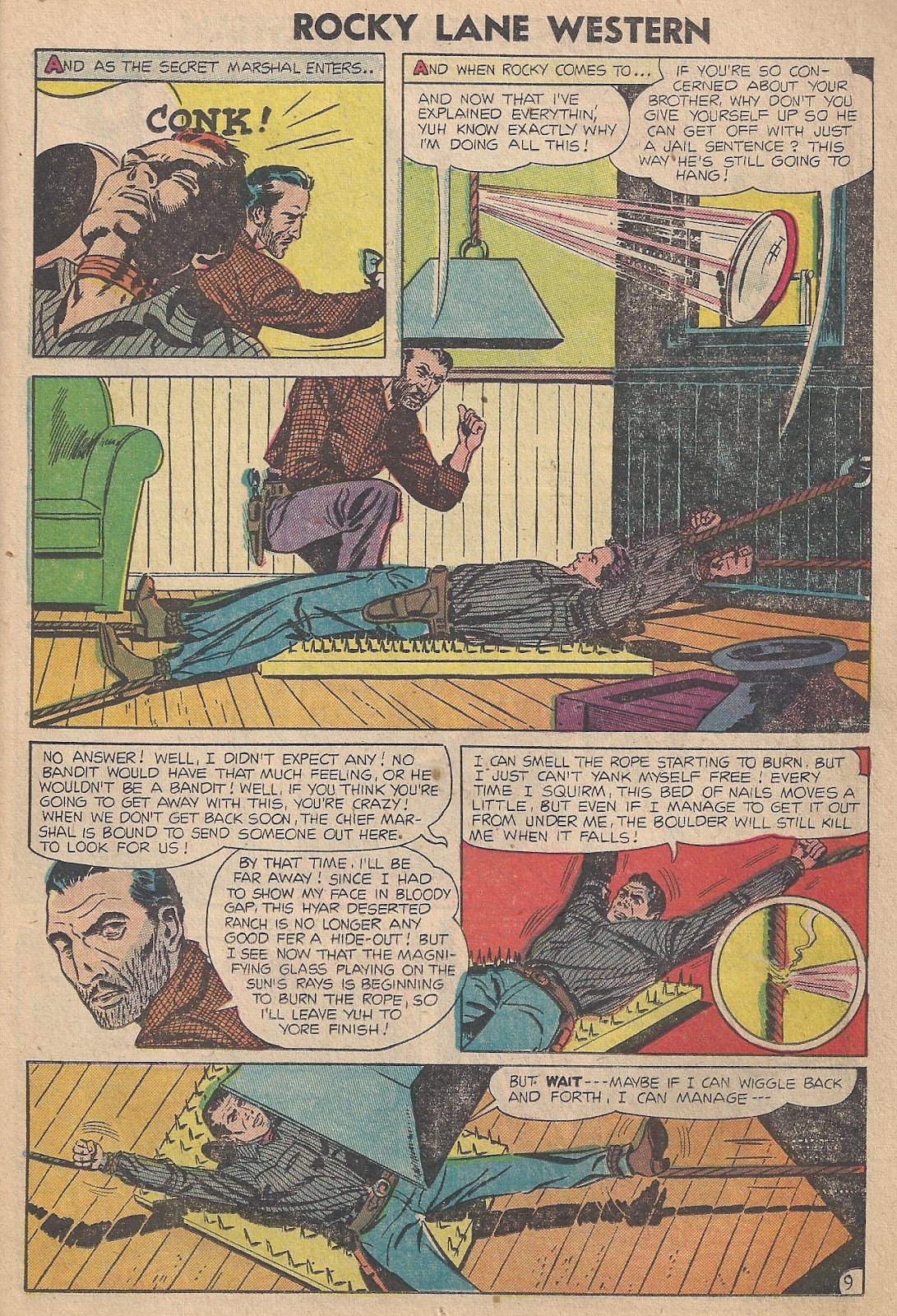 Rocky Lane Western (1954) issue 63 - Page 11