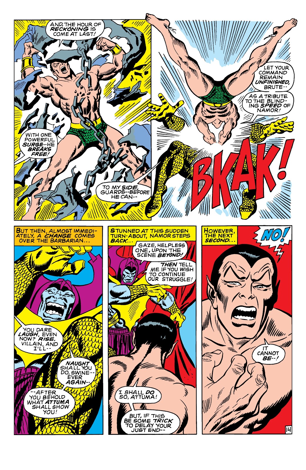 Namor, The Sub-Mariner Epic Collection: Enter The Sub-Mariner issue Who Strikes For Atlantis (Part 1) - Page 19