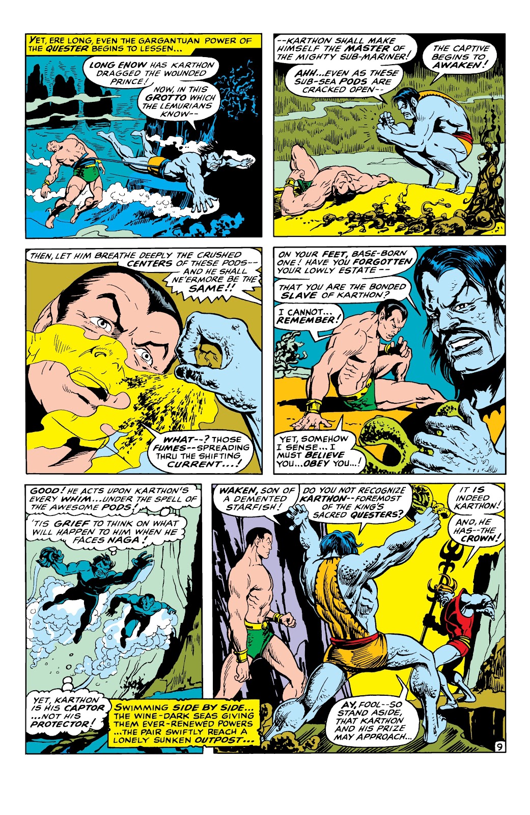 Namor, The Sub-Mariner Epic Collection: Enter The Sub-Mariner issue Who Strikes For Atlantis (Part 1) - Page 182